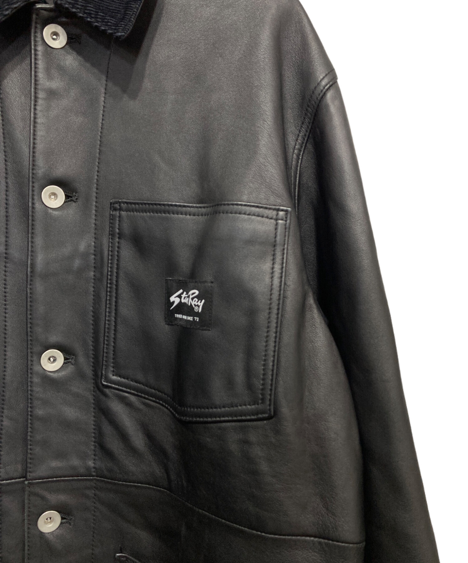 中古・古着通販】Stan Ray (スタンレー) 別注 Leather カバーオール