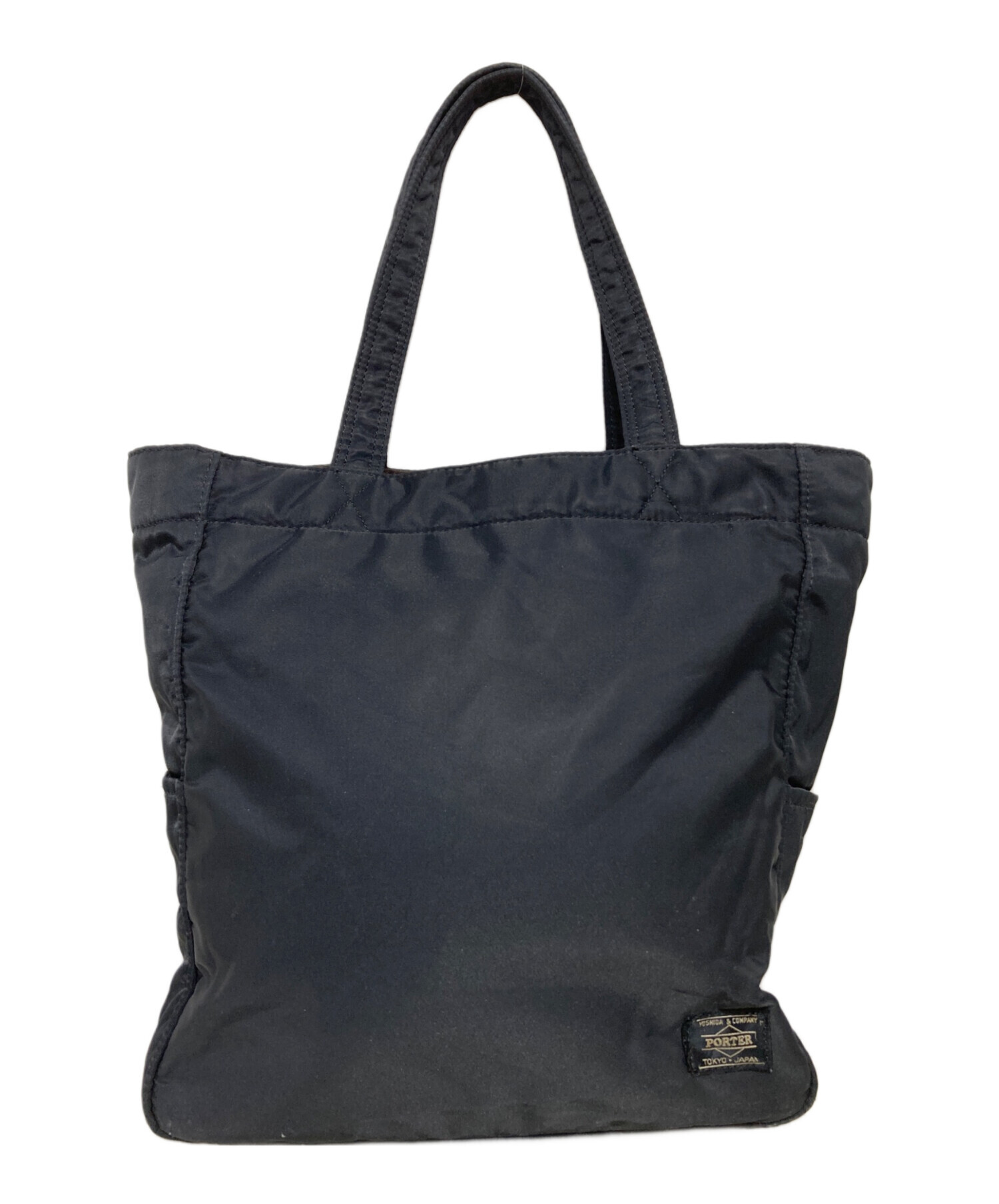 中古・古着通販】PORTER (ポーター) CREAM TOTE BAG ネイビー