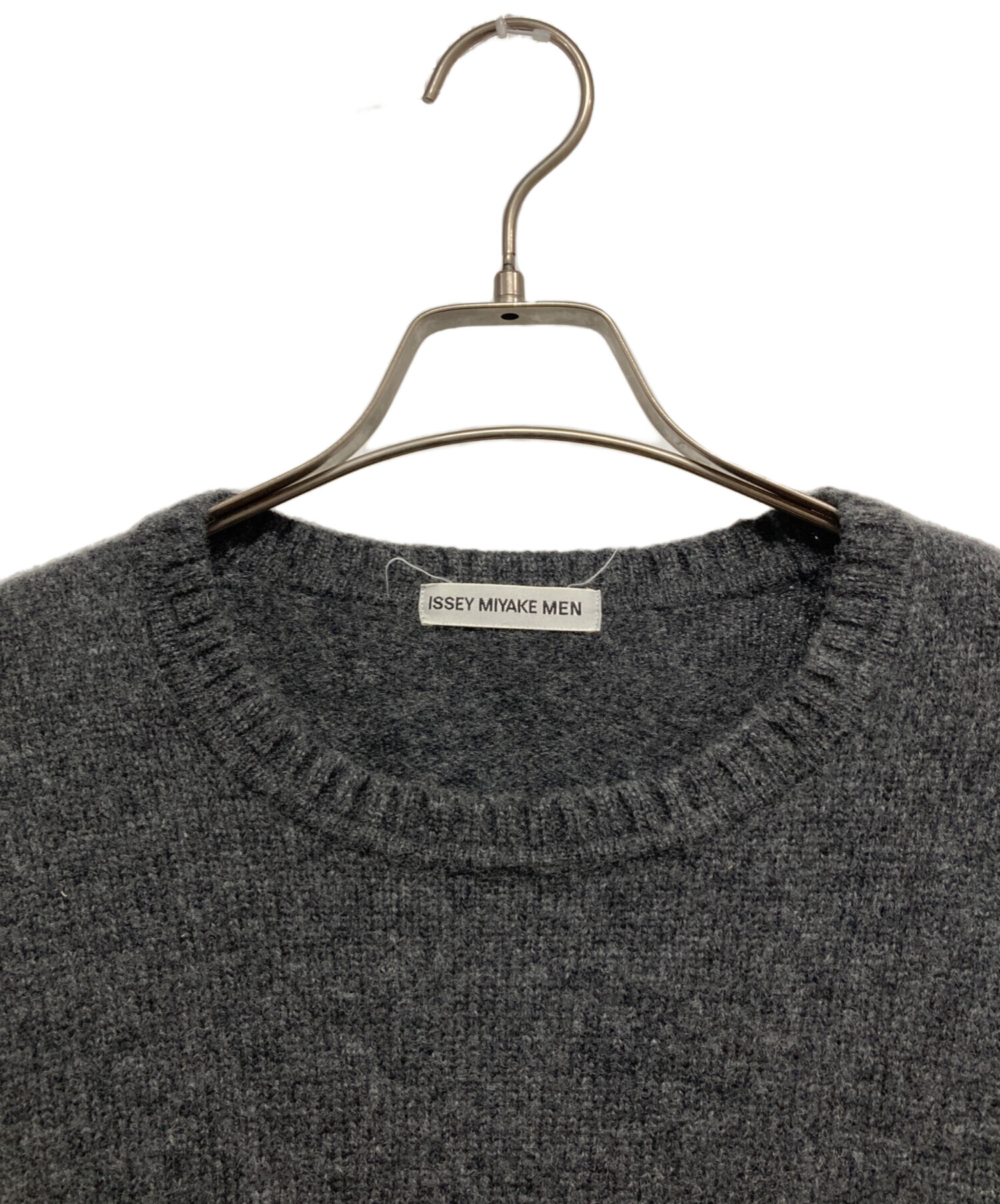 issey miyake men 銀タグ 90's 00's コマンドニット 中古・古着通販】ISSEY MIYAKE MEN (イッセイミヤケメン) ウールニット