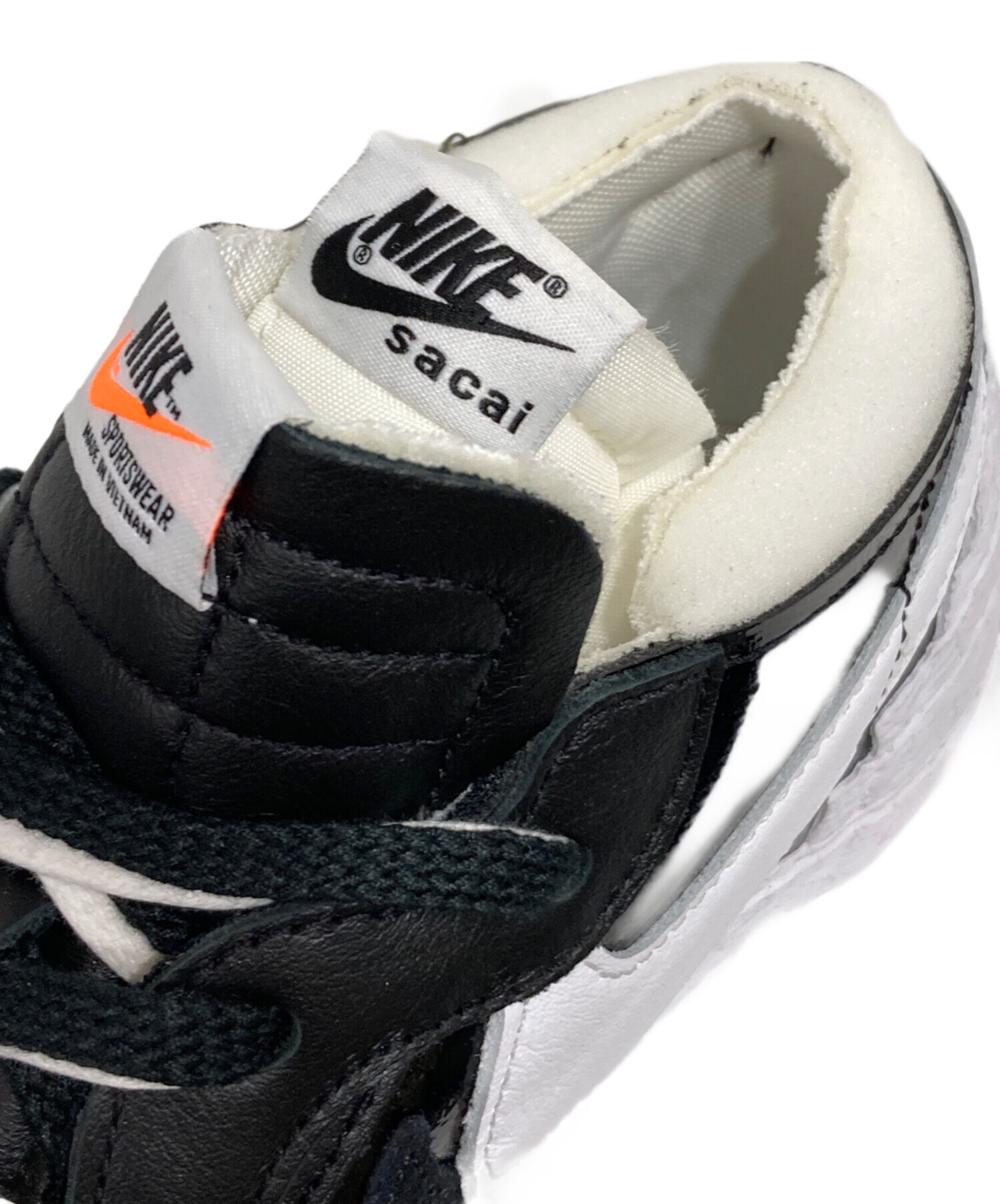 中古・古着通販】NIKE (ナイキ) sacai (サカイ) Blazer Low ブラック