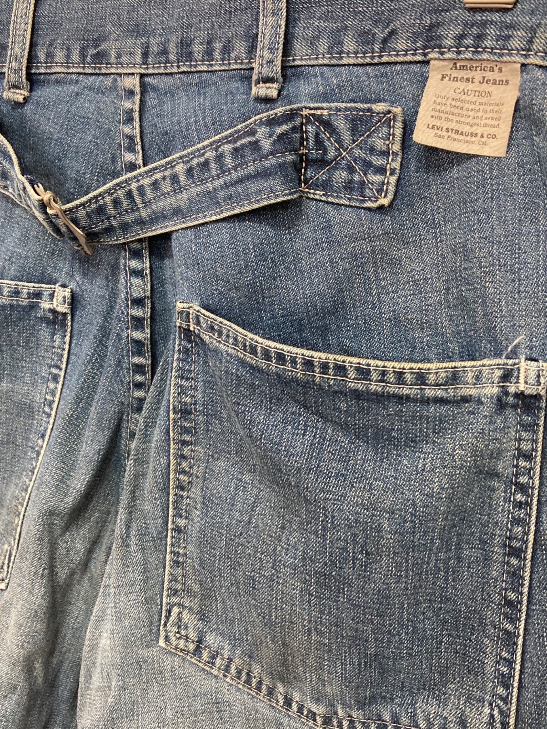 ②小古 28-55/（テインパン=シンバリー）r 中古・古着通販】LEVI'S (リーバイス) シンチバックデニム インディゴ