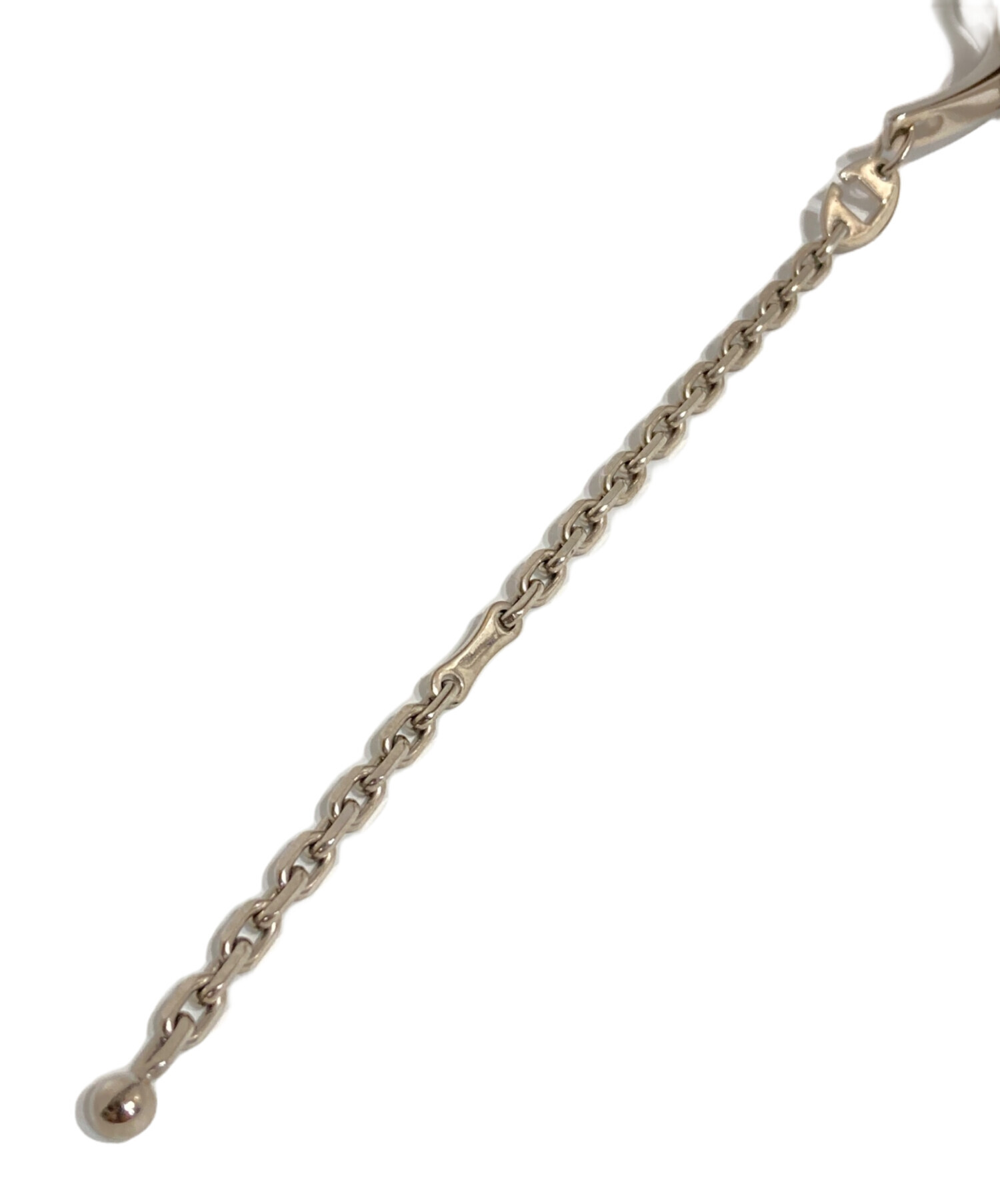 中古・古着通販】HERMES (エルメス) グローブホルダー シルバー 中古・古着通販】HERMES (エルメス) グローブホルダー シルバー