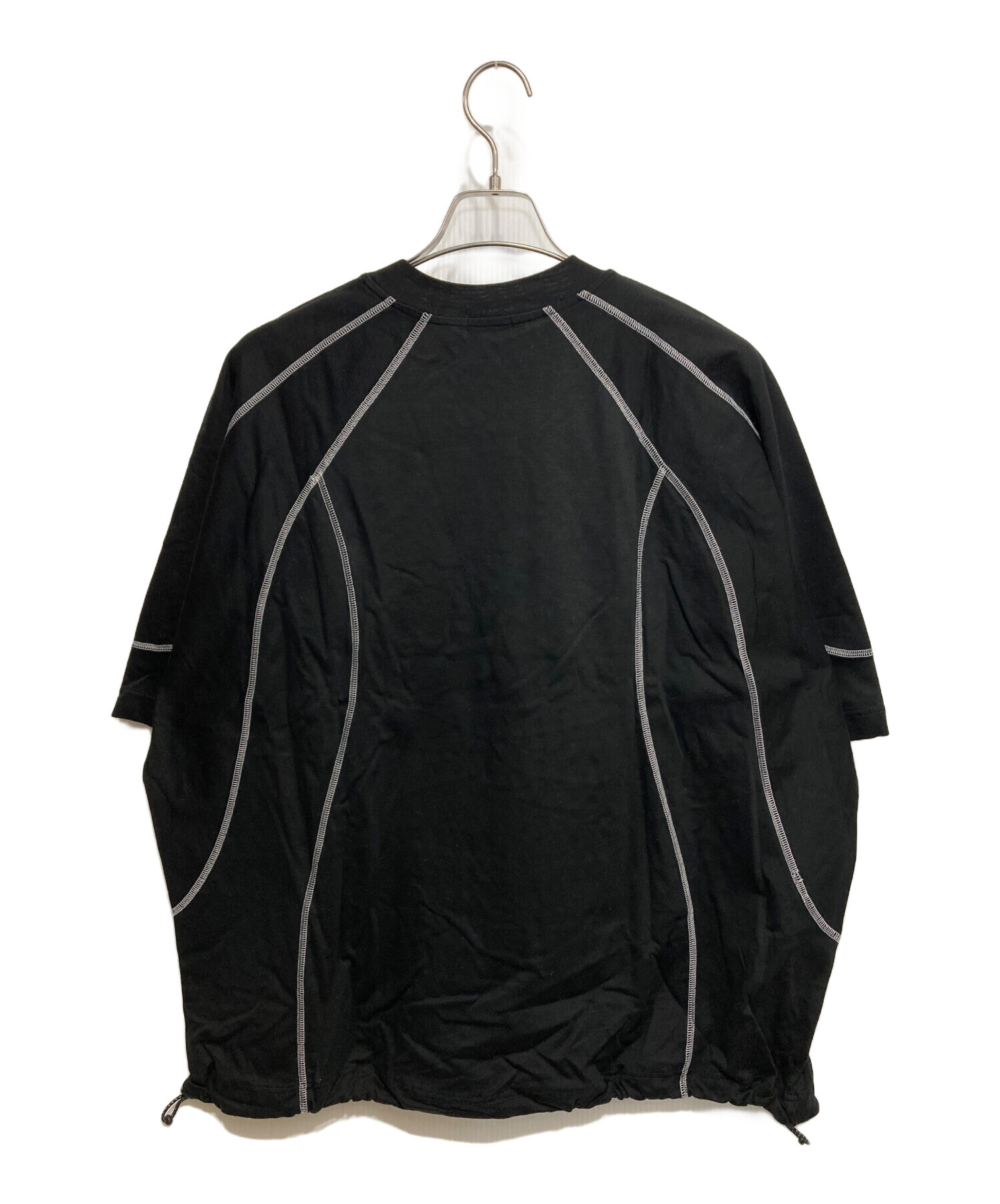 CLESSTE(クレスト) FUTURE HALF ZIP T-SHIRT 中古・古着通販】CLESSTE (クレスト) FUTURE T-SHIRT WITH DRAWSTRINGS