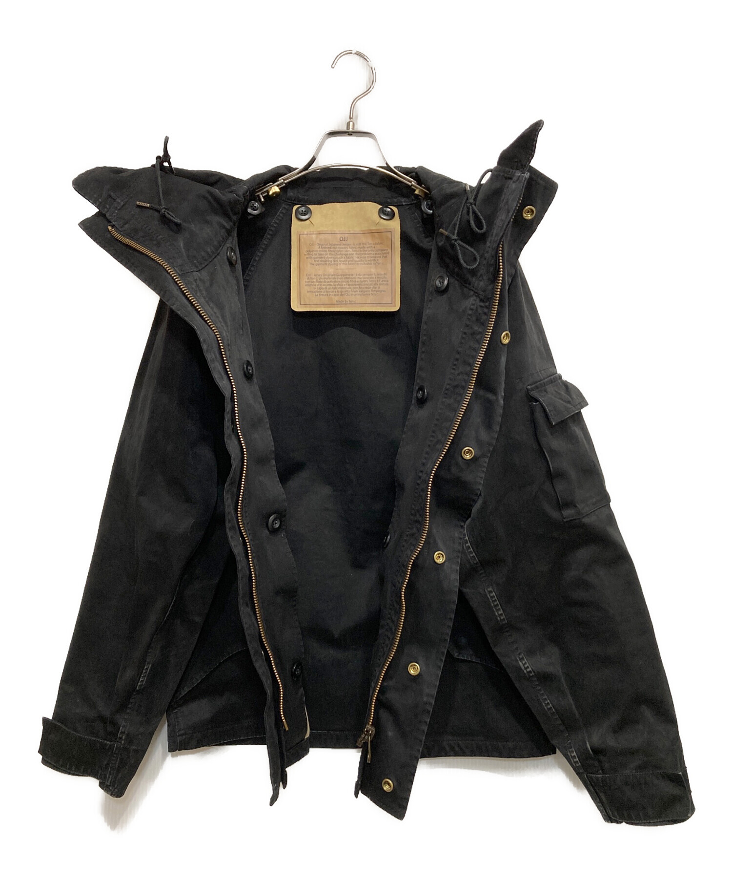 ten-c rain parka 黒　46 テンシー　レインパーカー 中古・古着通販】TEN-C (テンシー) RAIN PARKA ブラック サイズ:46