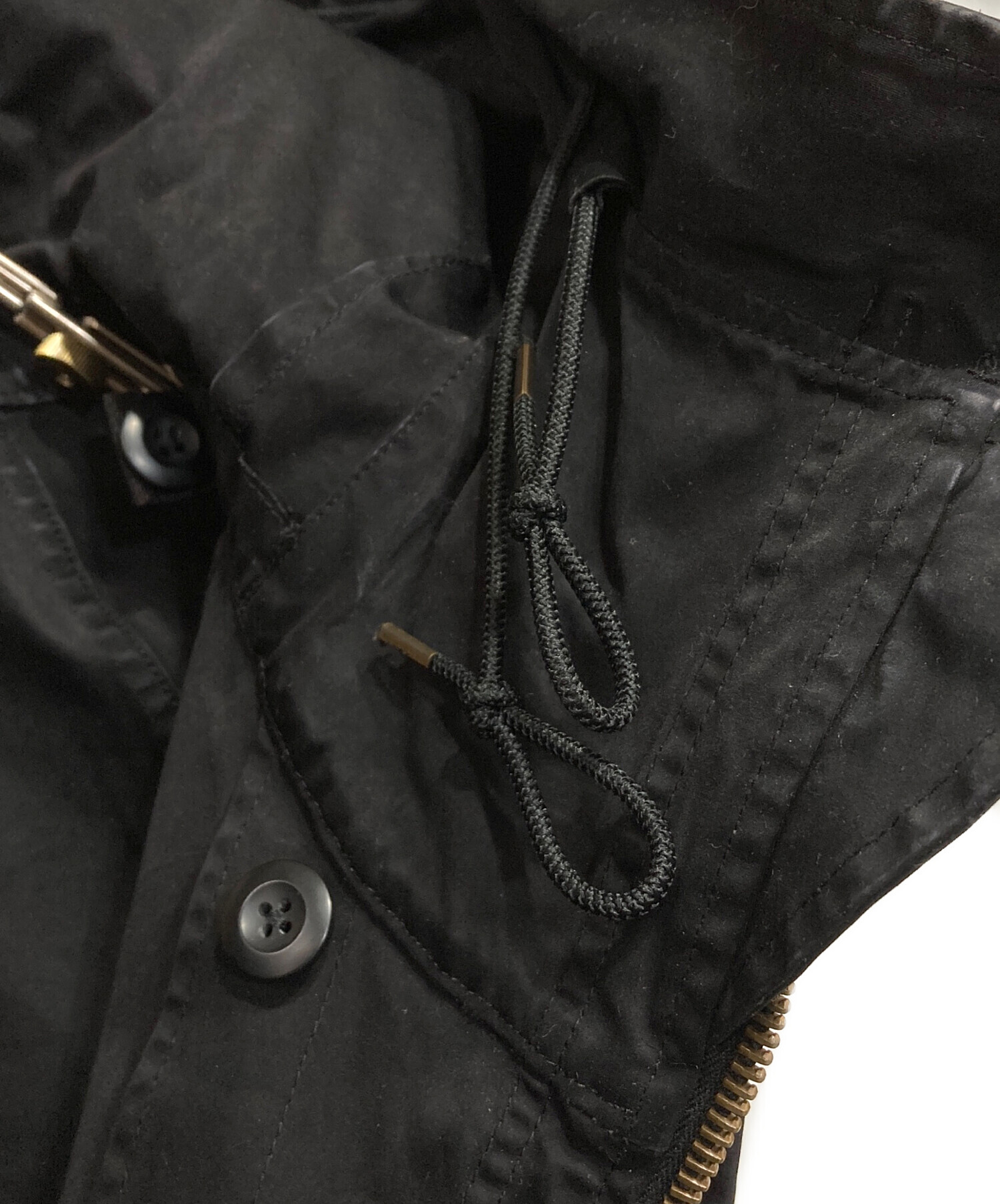 中古・古着通販】TEN-C (テンシー) RAIN PARKA ブラック サイズ:46