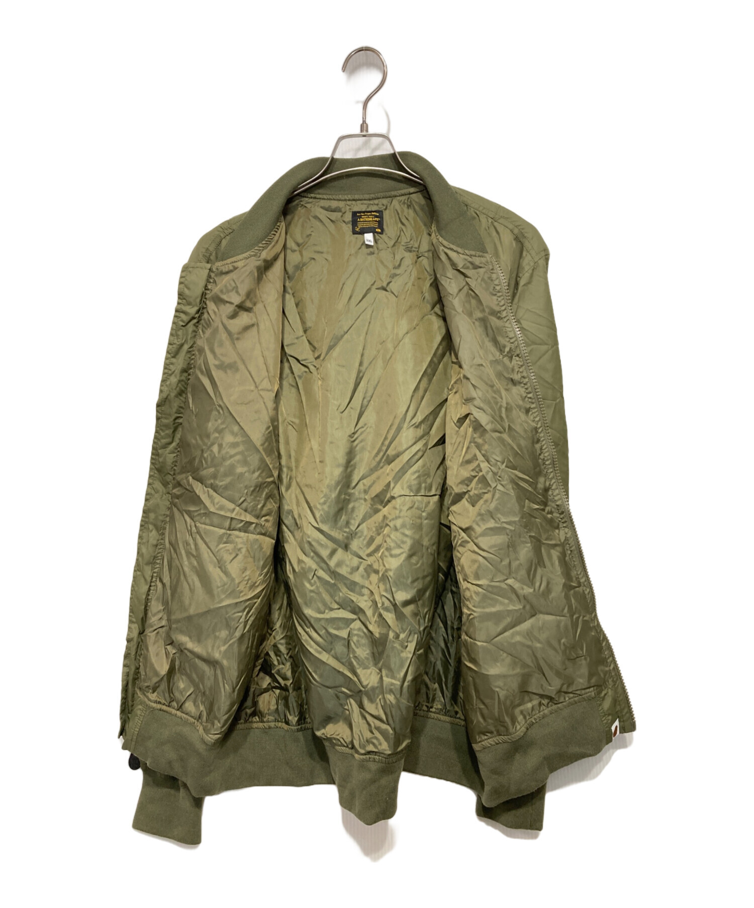 中古・古着通販】A BATHING APE (ア ベイシング エイプ) ナイロンMA-1