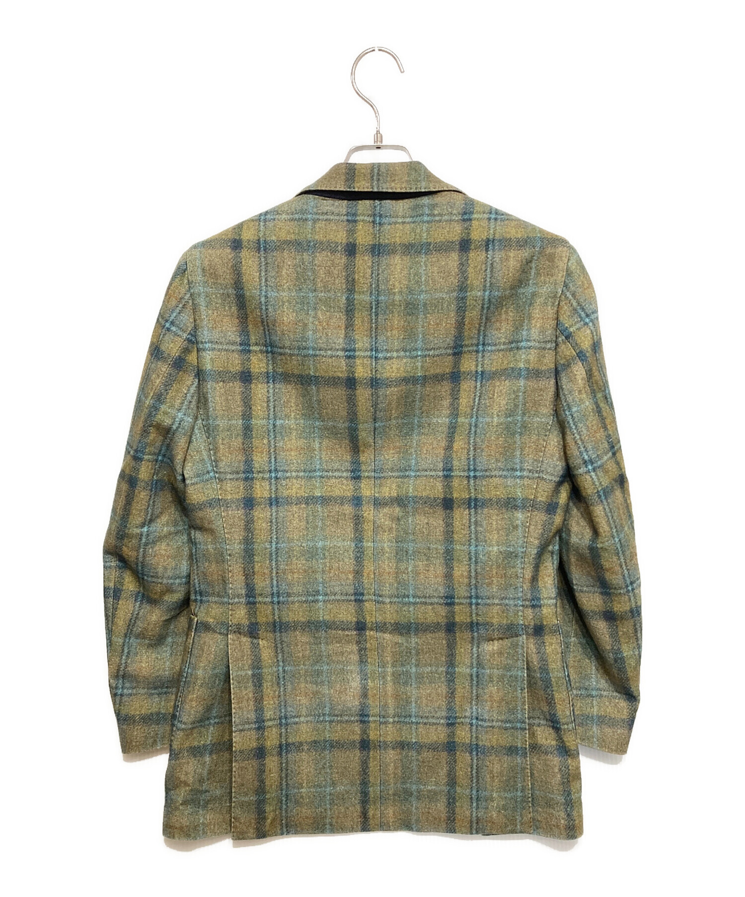 中古・古着通販】LARDINI (ラルディーニ) チェックウールテーラード