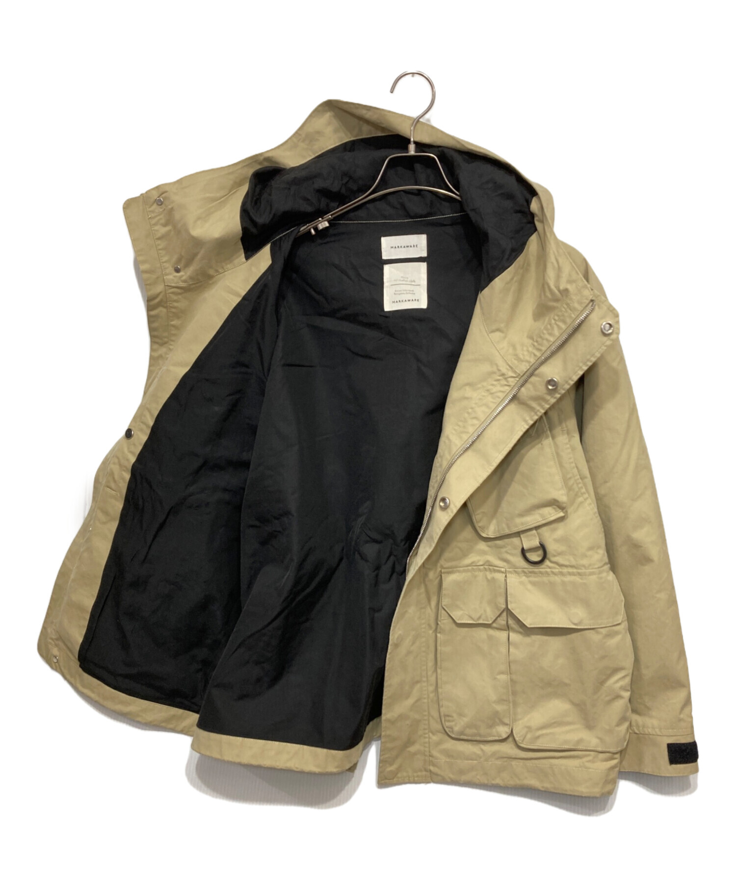 中古・古着通販】MARKAWARE (マーカウェア) FISHERMAN JACKET ベージュ