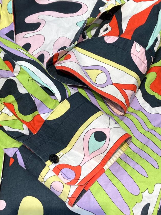 エミリオプッチ トップス XS コットン100％ 長袖シャツ AU530A51 EMILIO PUCCI - エミリオプッチ トップス XS コットン100％ 長袖シャツ