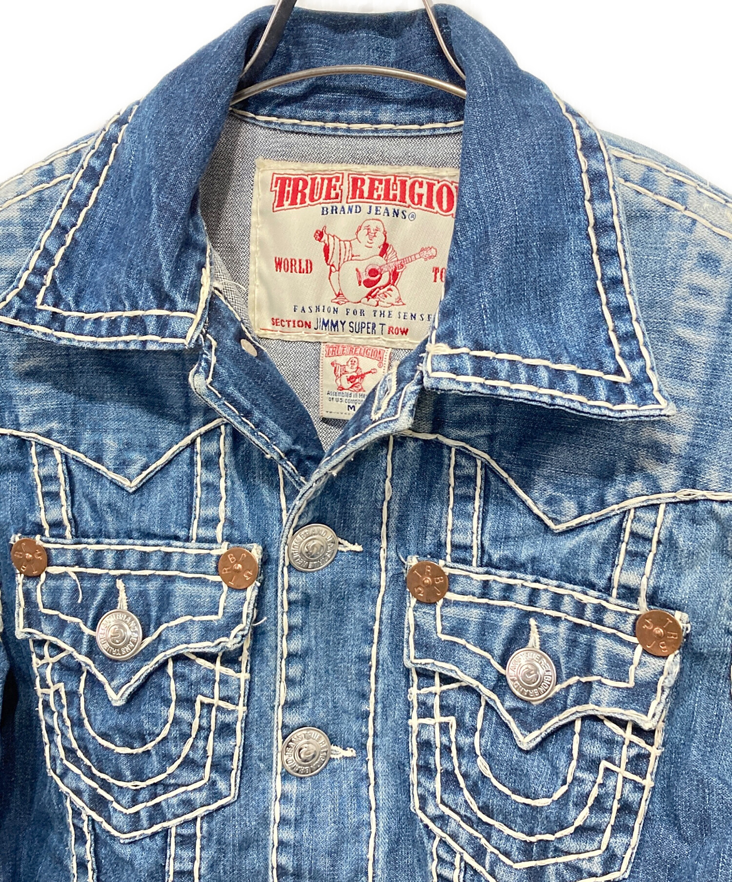 中古・古着通販】TRUE RELIGION (トゥルー レリジョン) jimmy super t
