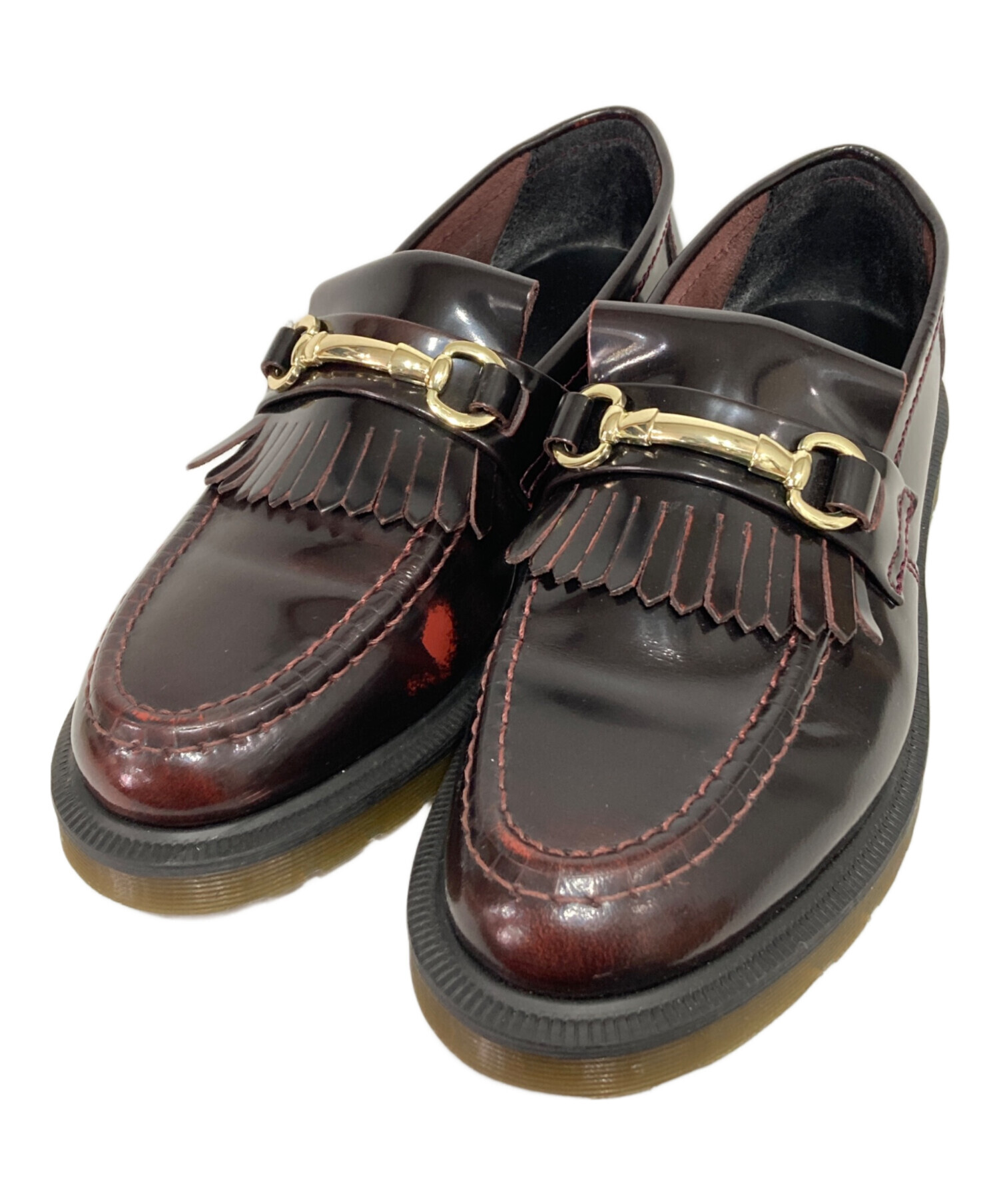ドクターマーチン エイドリアン スナッフルローファー ビット フリンジ UK5 中古・古着通販】Dr.Martens (ドクターマーチン) エイドリアン