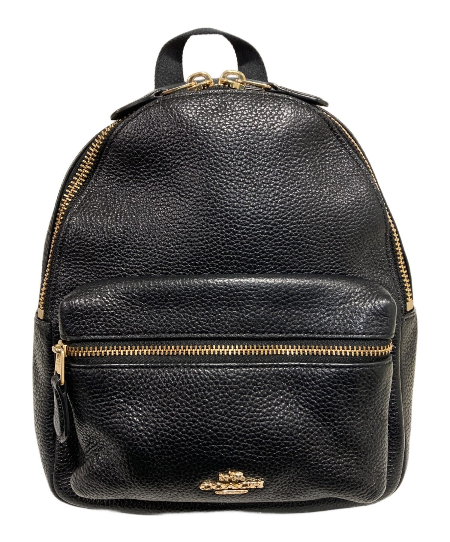 中古・古着通販】COACH (コーチ) Mini Charlie Backpack ブラック