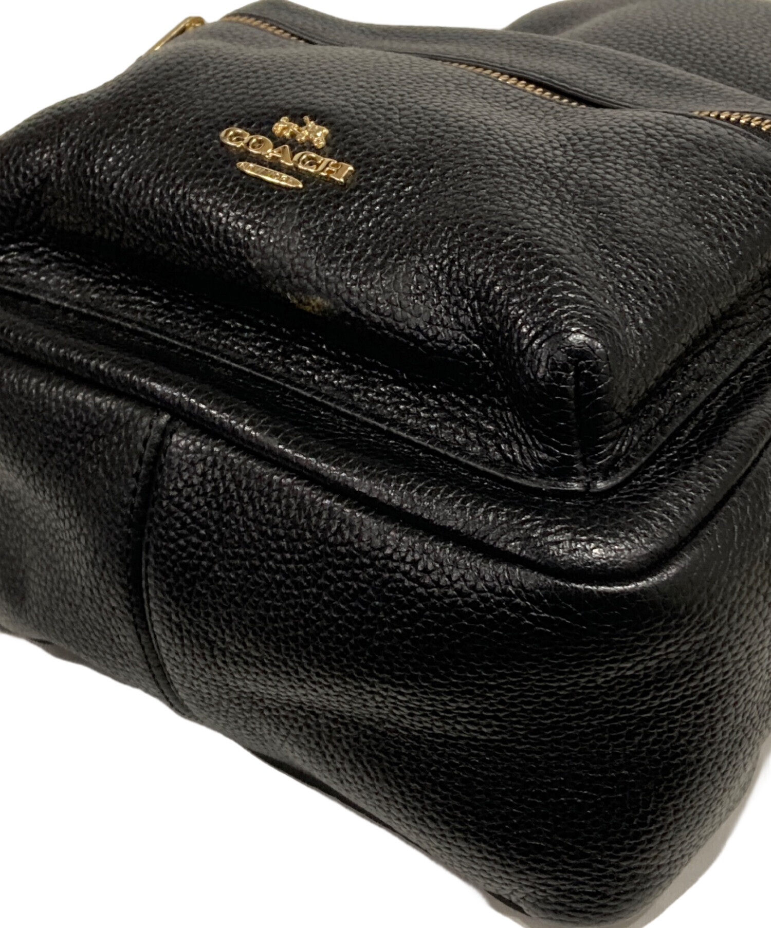 中古・古着通販】COACH (コーチ) Mini Charlie Backpack ブラック 
