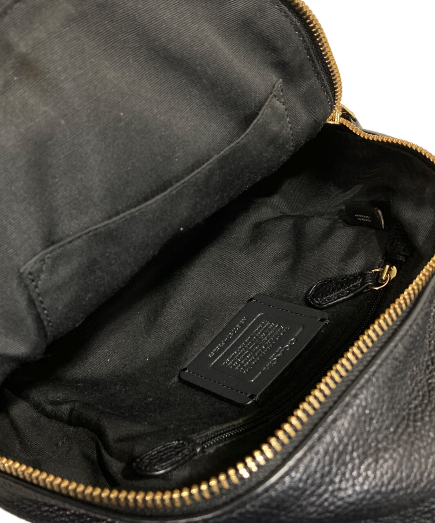 中古・古着通販】COACH (コーチ) Mini Charlie Backpack ブラック 