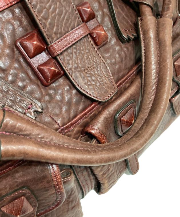 【美品】Chloé Silverado レザー バッグ ブラウン ヴィンテージ Silverado Bag – Desire Vintage