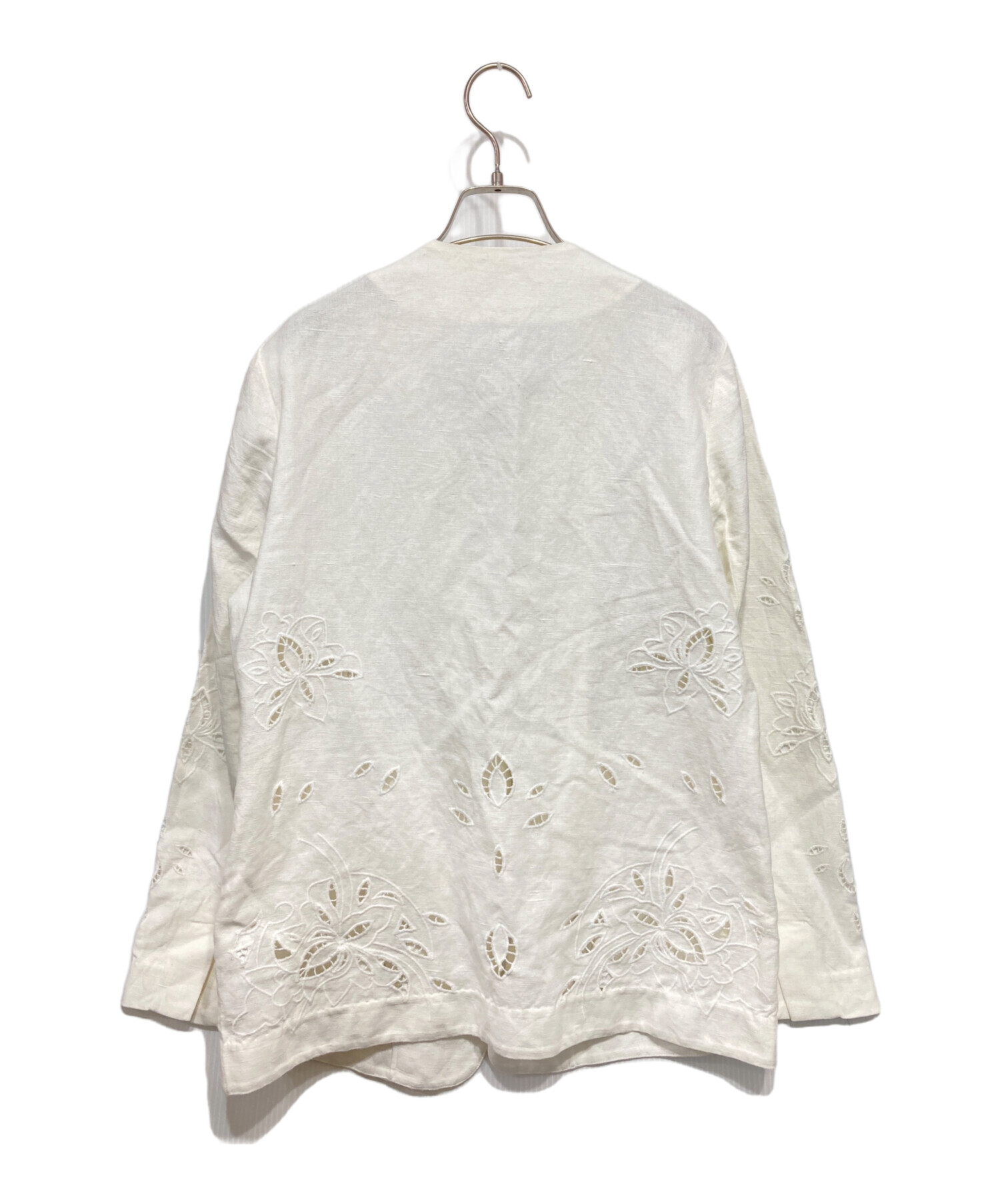 中古・古着通販】IENA (イエナ) コットンリネン カットワークレース