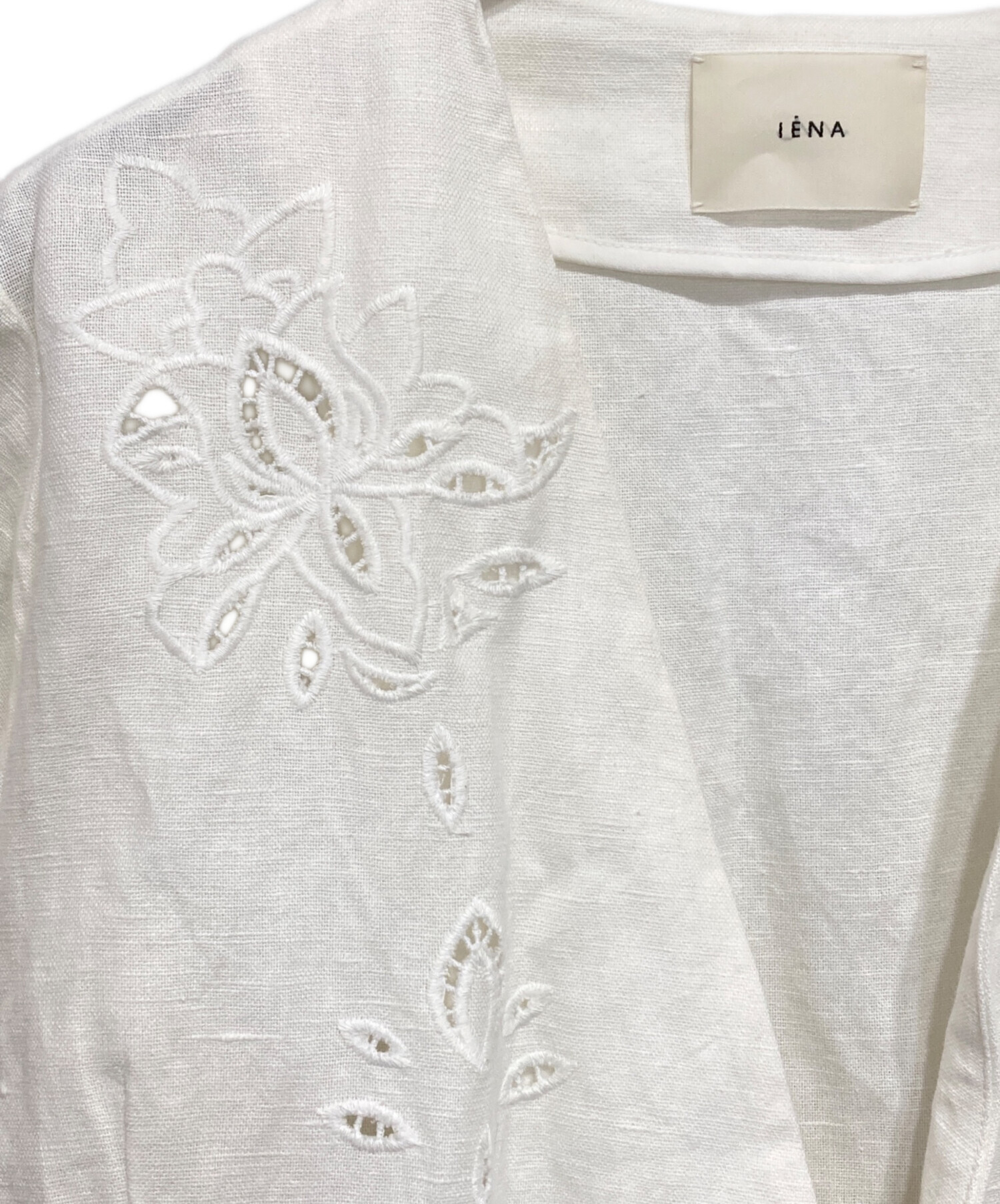 中古・古着通販】IENA (イエナ) コットンリネン カットワークレース