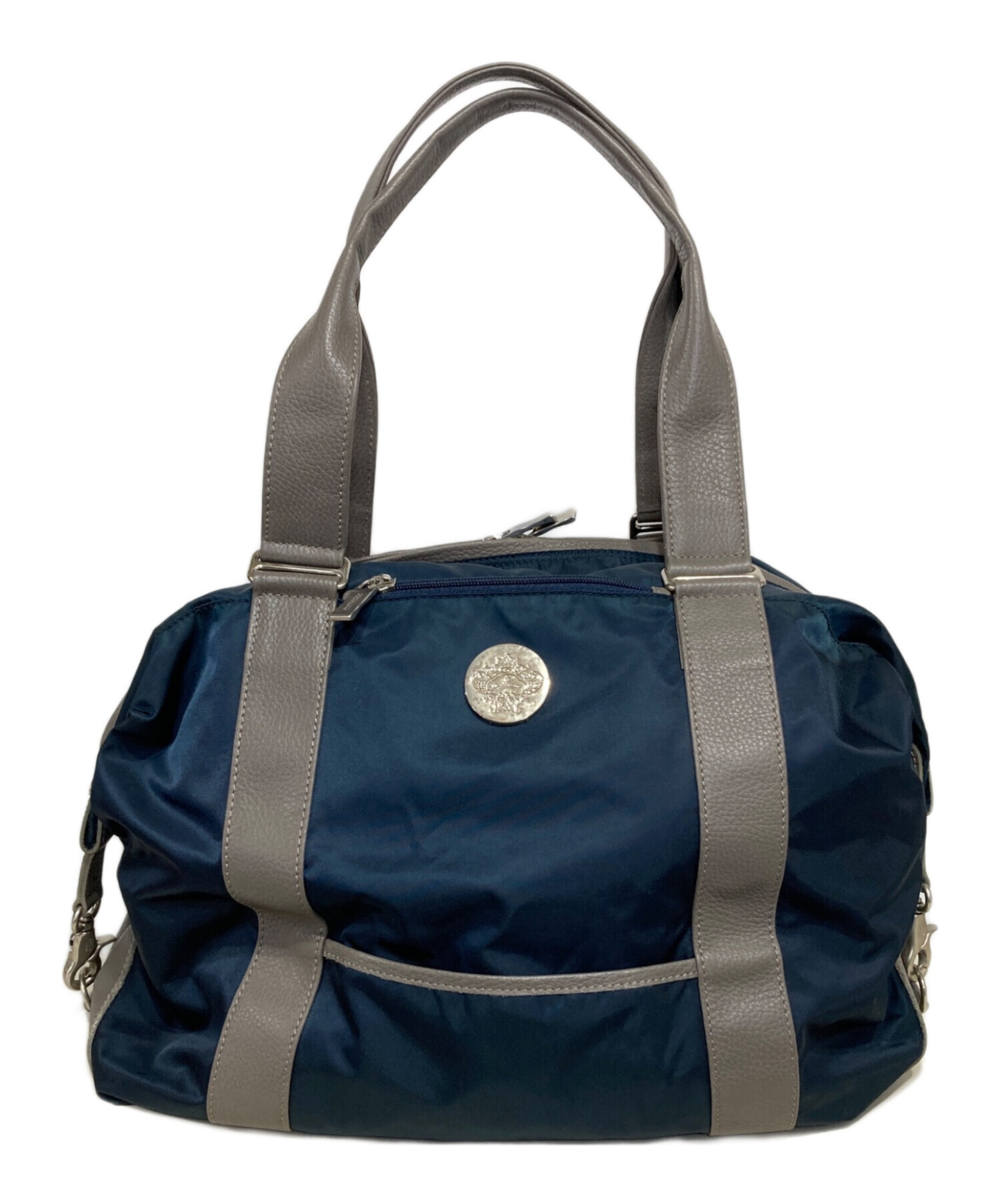 【再値下げ/新品未使用】Orobiancoボストンバッグ 中古・古着通販】Orobianco (オロビアンコ) ナイロンボストンバッグ