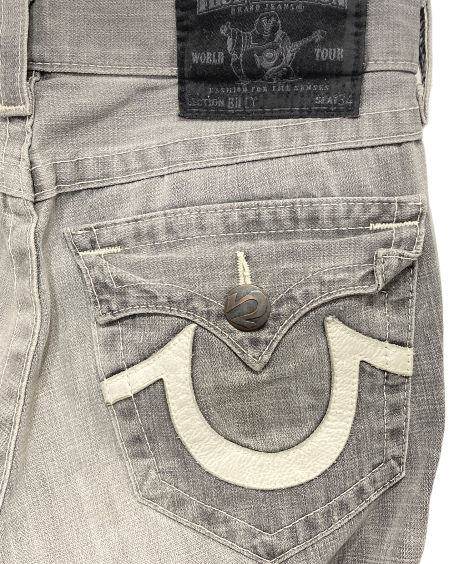 中古・古着通販】TRUE RELIGION (トゥルー レリジョン) フレアデニム