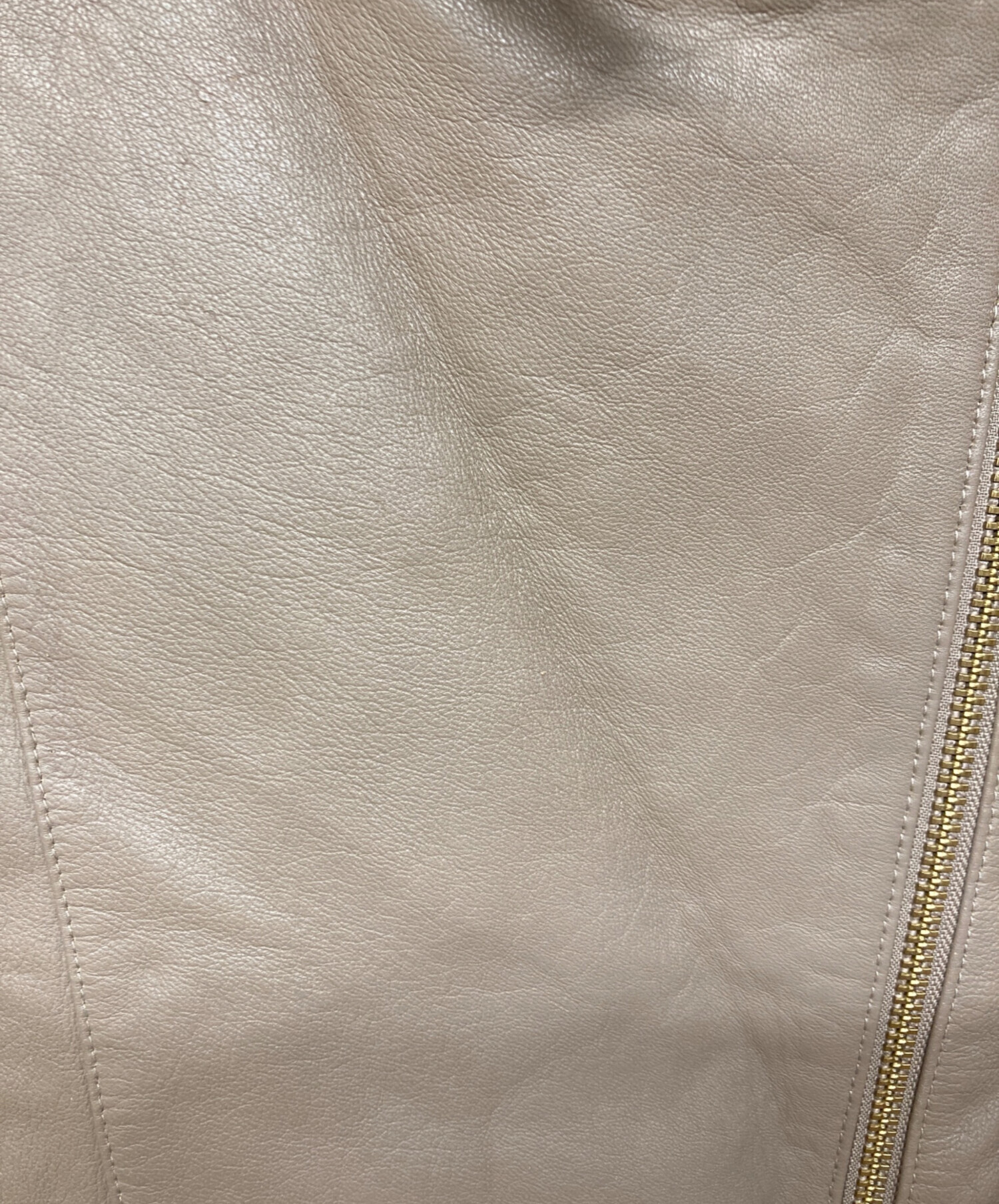 中古・古着通販】Noble (ノーブル) ソフトラムレザーライダース