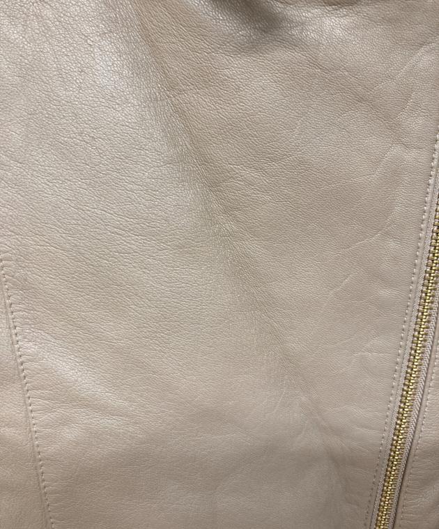 中古・古着通販】Noble (ノーブル) ソフトラムレザーライダース