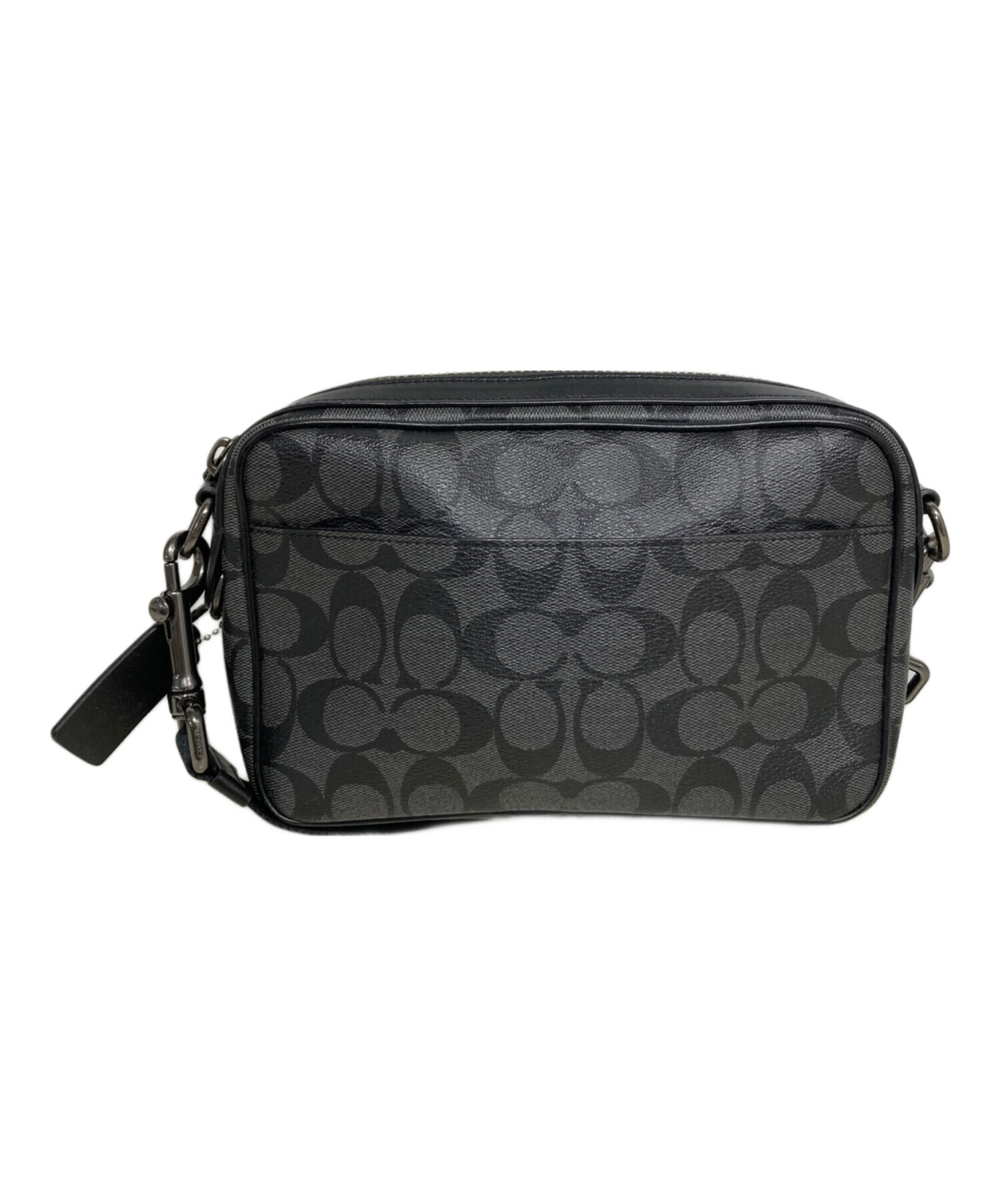 中古・古着通販】COACH (コーチ) ショルダーバッグ ブラック｜ブランド 