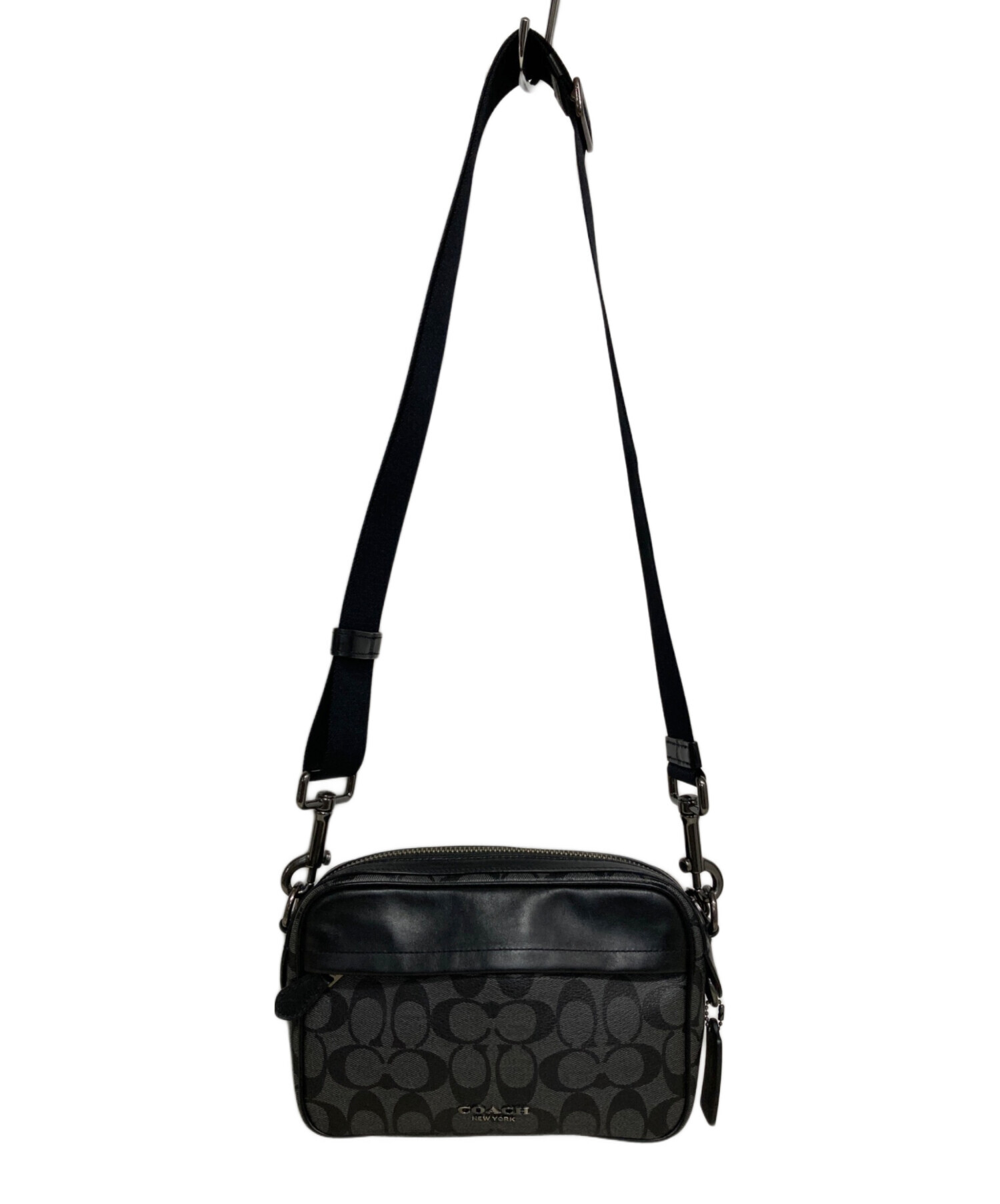 中古・古着通販】COACH (コーチ) ショルダーバッグ ブラック｜ブランド