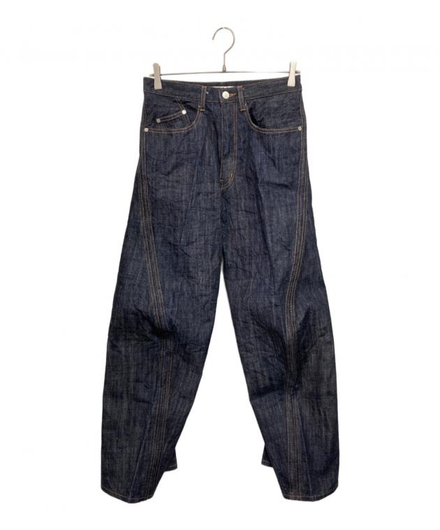 中古・古着通販】NVRFRGT (ネヴァーフォーゲット) 3D TWISTED WIDE LEG