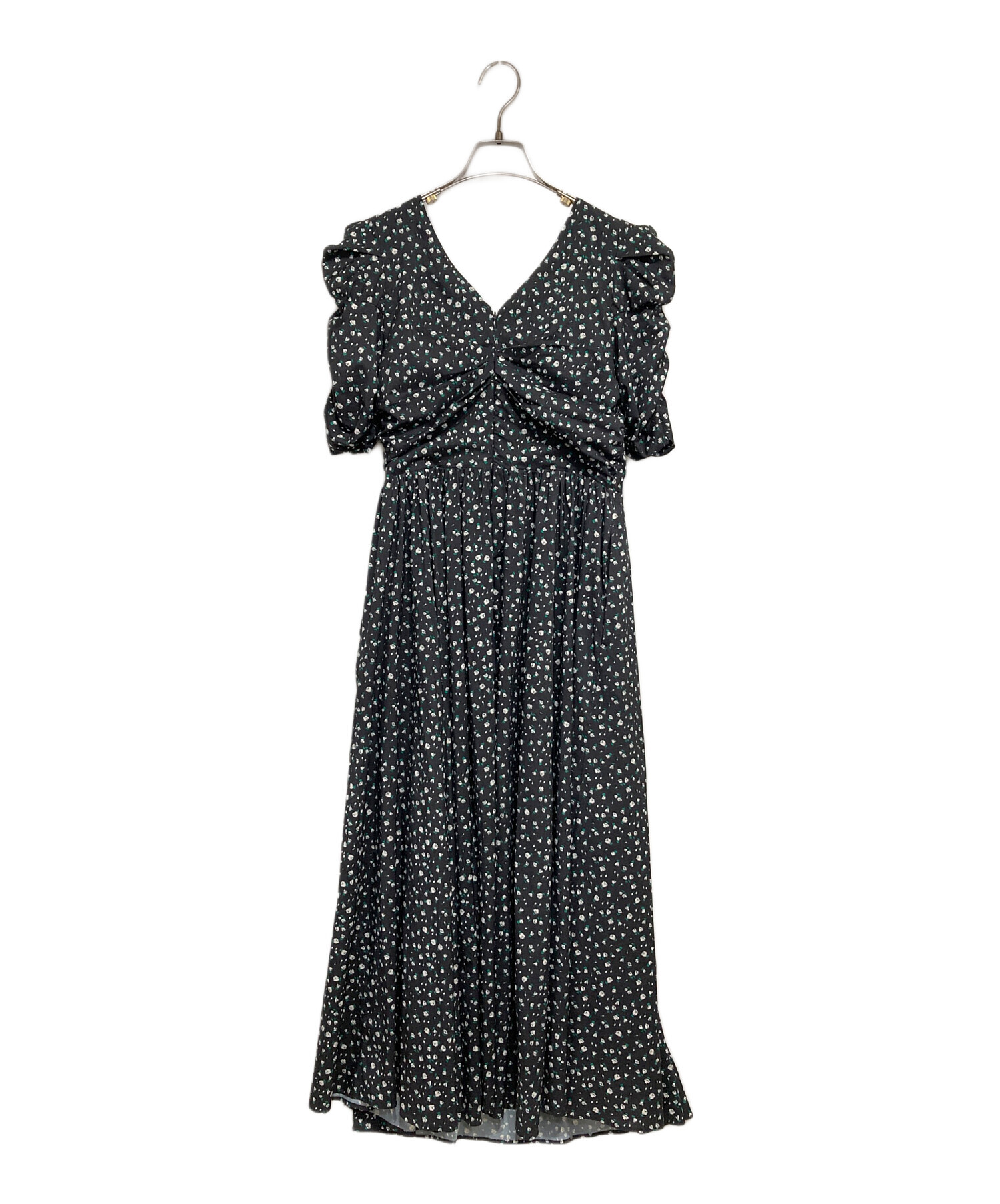 中古】ハーリップトゥ Her lip to Viera Pintuck Tiered Dress ドレス 