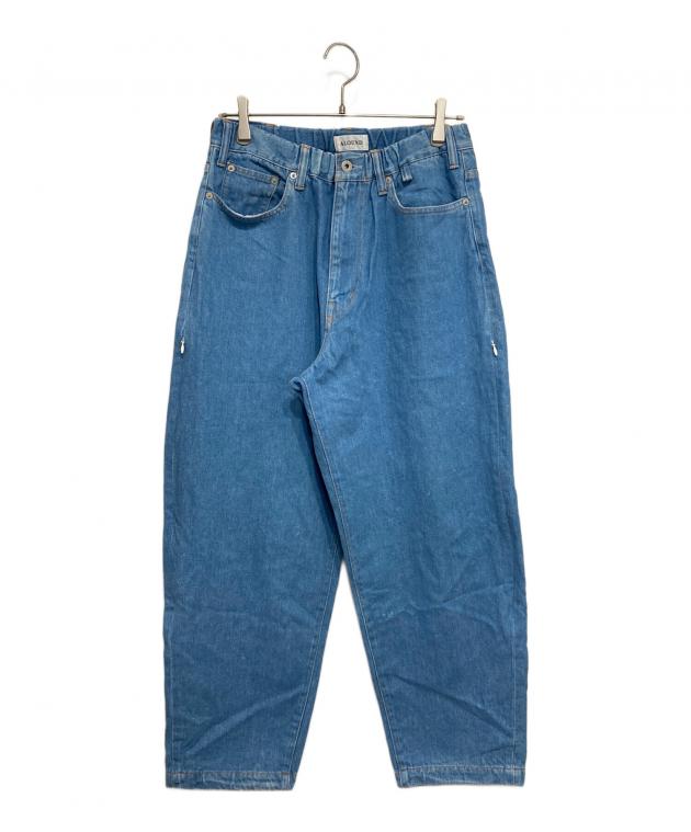 【中古A】メンズ Mサイズ ALOUND ベンチレーション ブリーチ デニムパンツ VENTILATION BLEACH DENIM PANTS 25SS アイスブルー 送料無料 ALOUND VENTILATION BLEACH DENIM PANTS M ALOUND VENTILATION BLEACH