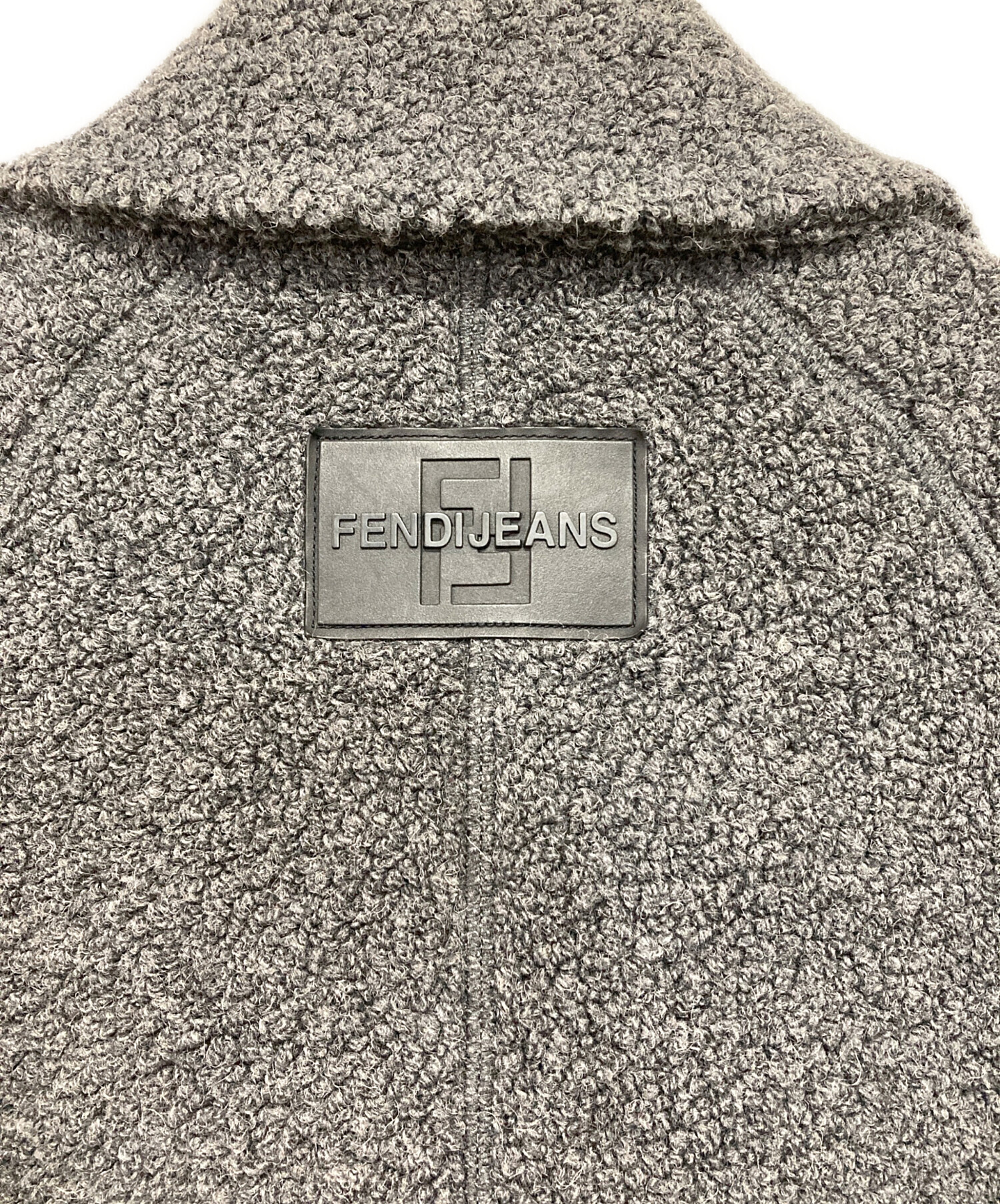 中古・古着通販】FENDI (フェンディ) 90'sテディコート グレー サイズ