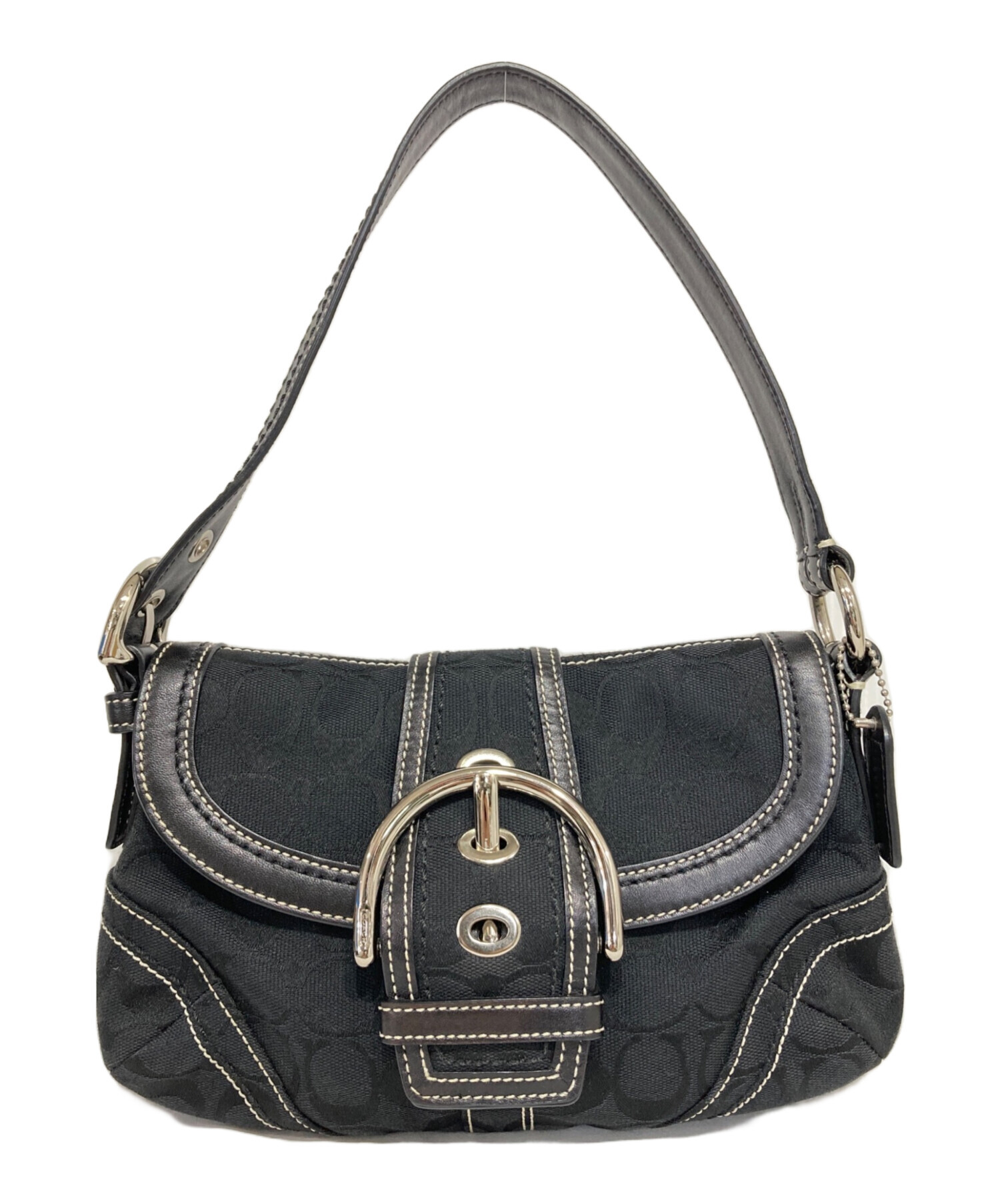 COACH ソーホーシグネチャーワンショルダーバッグ 中古・古着通販】COACH (コーチ) Soho Signature Shoulder bag