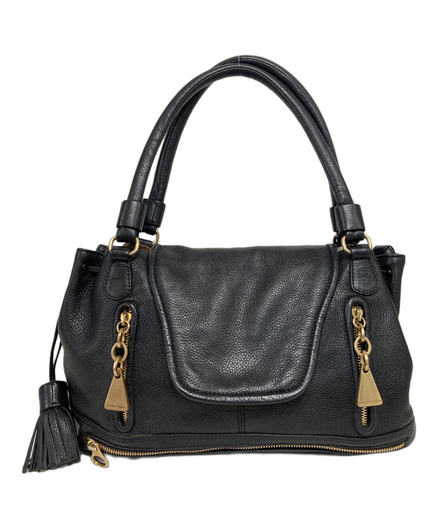 中古・古着通販】SEE BY CHLOE (シーバイクロエ) ジップレザー