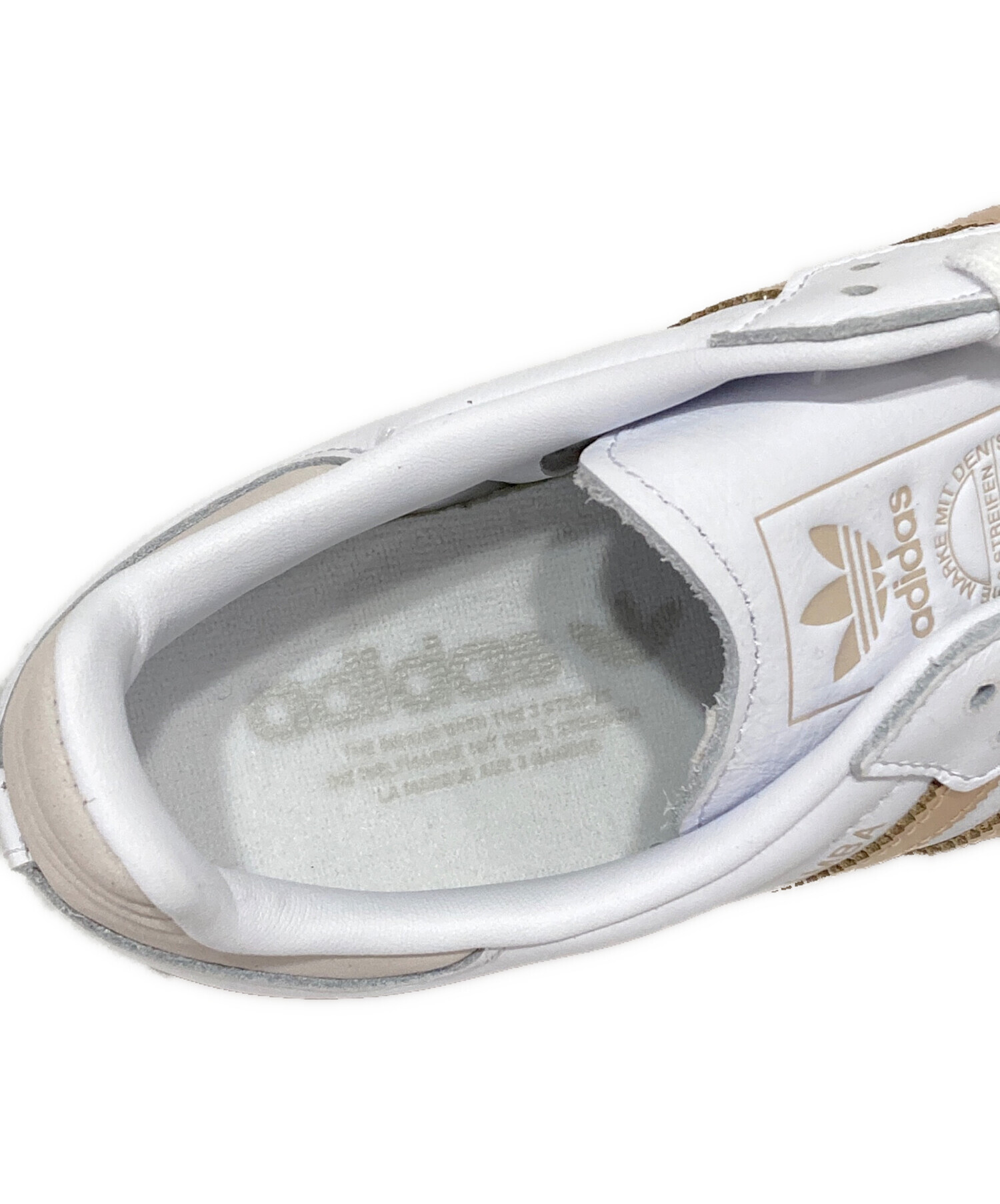 中古・古着通販】adidas (アディダス) SAMBA OG ベージュ×アイボリー
