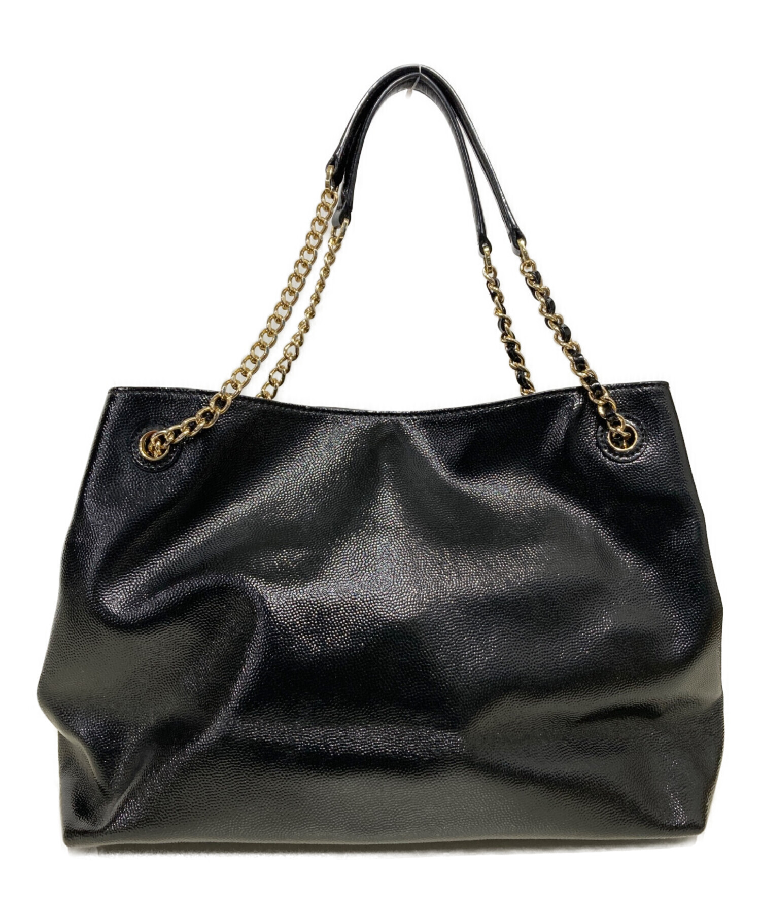 中古・古着通販】TORY BURCH (トリーバーチ) チェーントートバッグ 