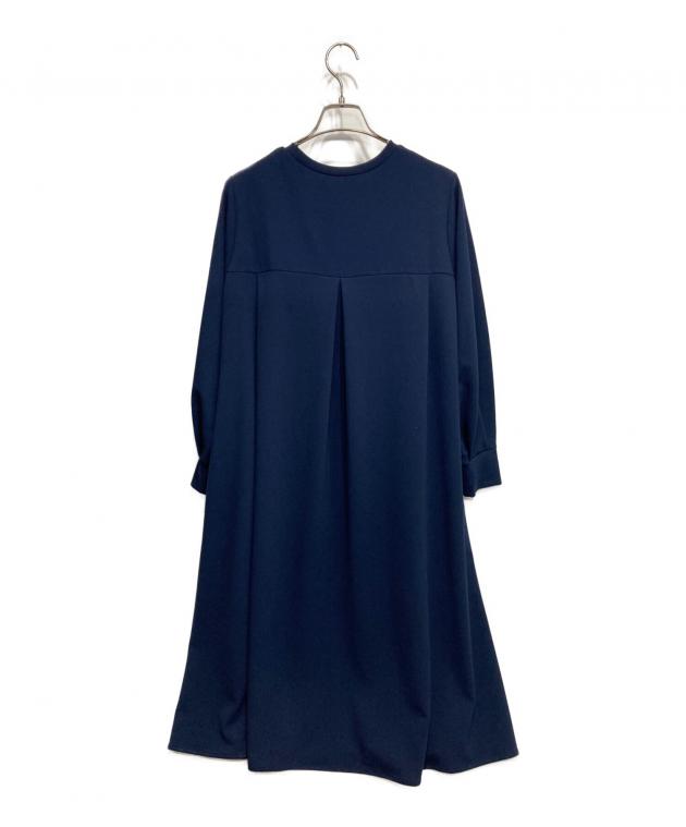 【BEARDSLEY 】ビアズリーふんわりワンピース（濃紺）　美品 中古・古着通販】BEARDSLEY (ビアズリー) Tワンピース ネイビー