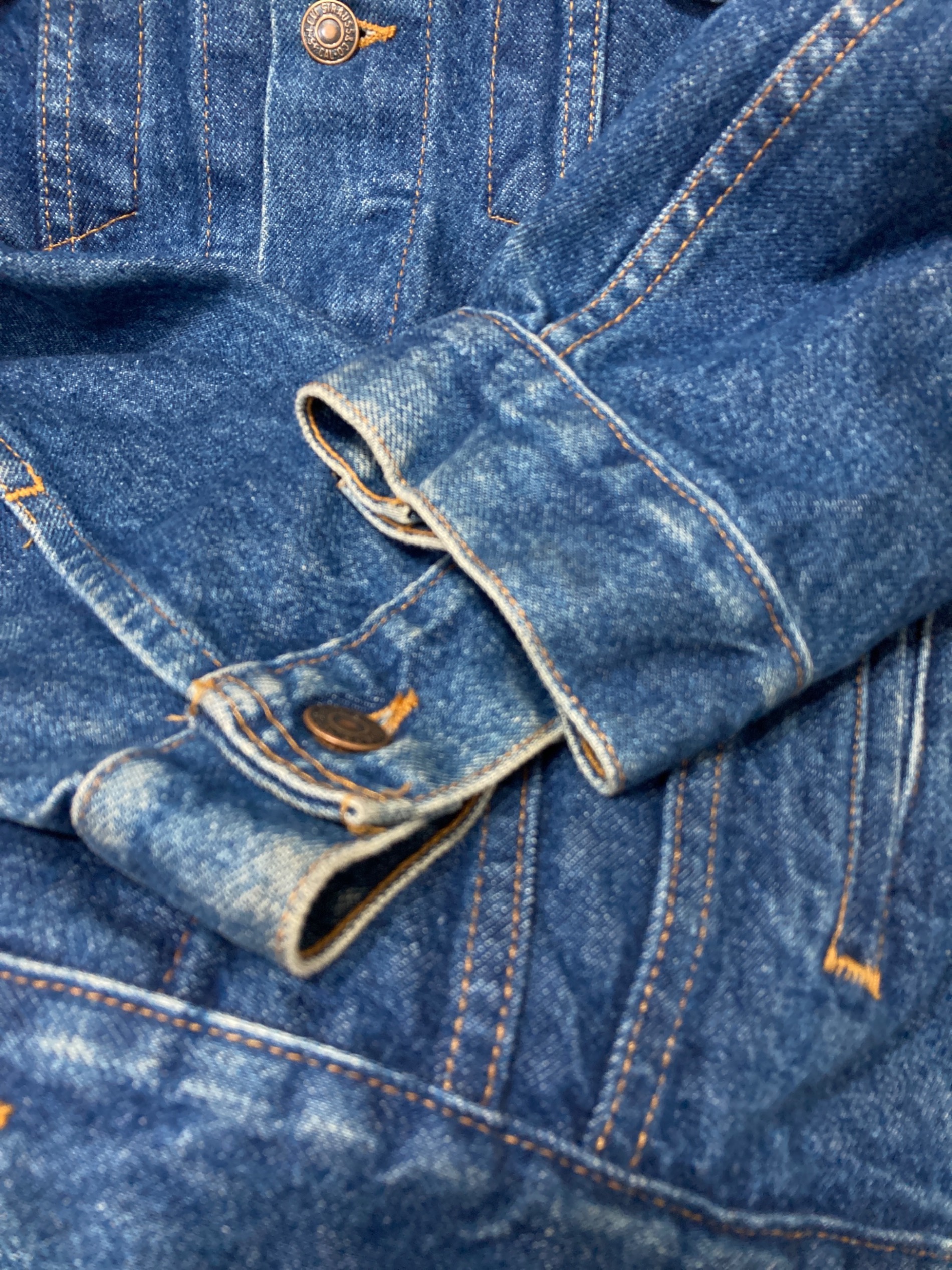 中古・古着通販】LEVI'S (リーバイス) デニムジャケット インディゴ