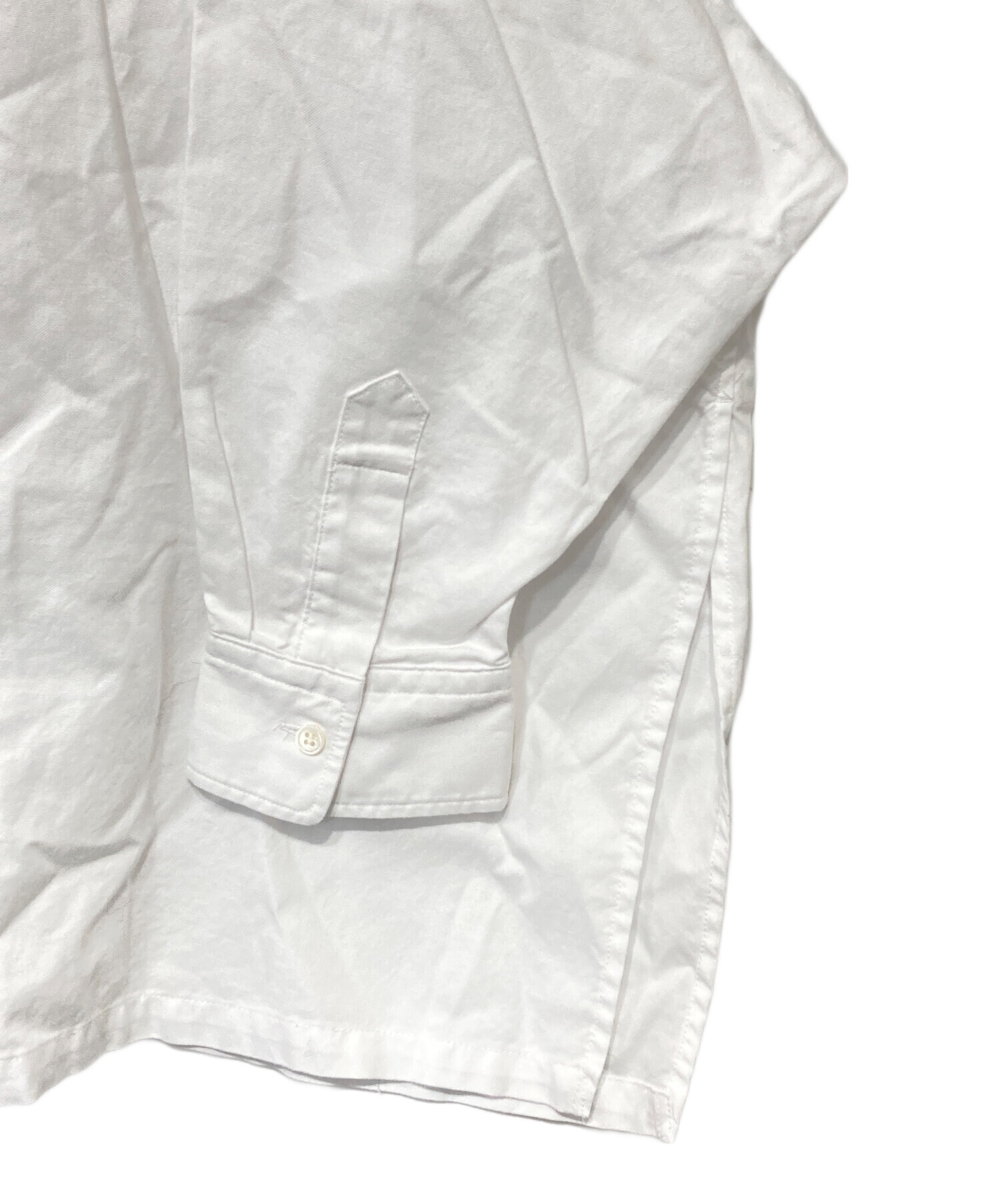中古・古着通販】Plage (プラージュ) Light OX Poncho シャツ ホワイト