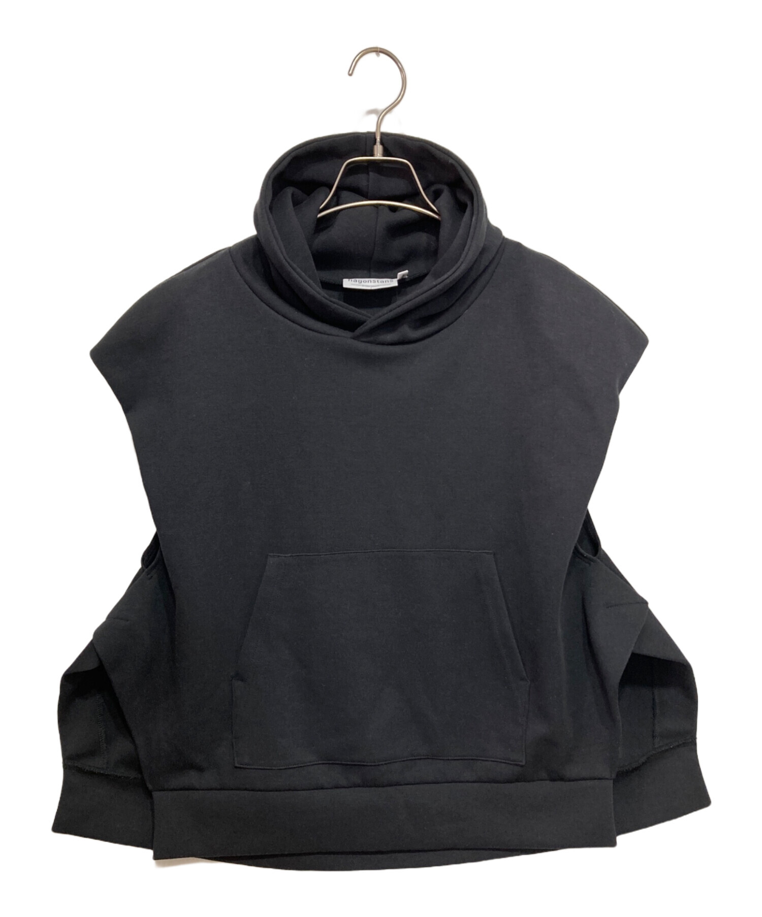 中古・古着通販】nagonstans (ナゴンスタンス) side vents hoodie vest 