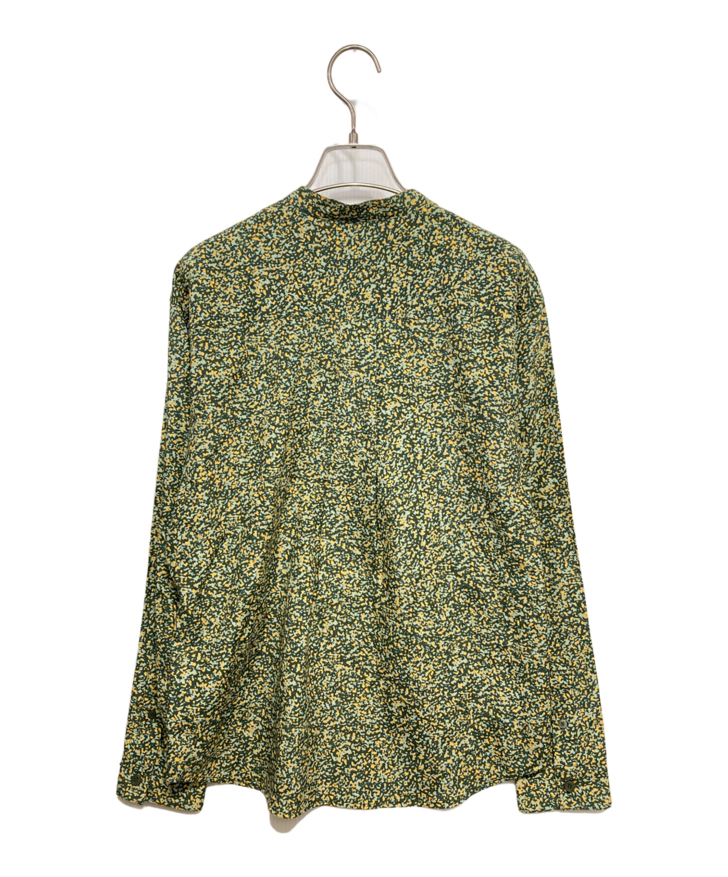 中古・古着通販】KENZO (ケンゾー) 総柄ブラウス グリーン サイズ:36
