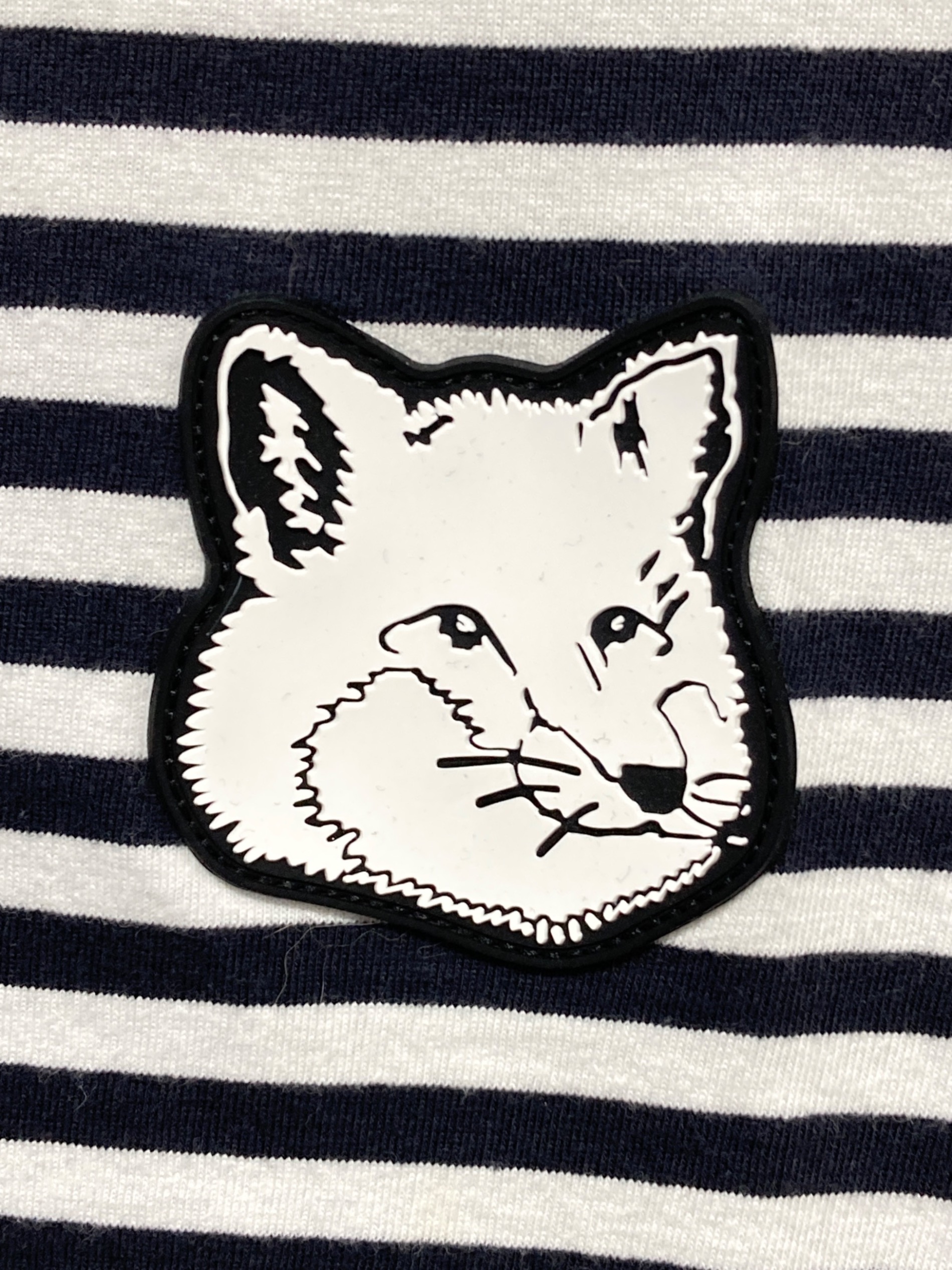 中古・古着通販】MAISON KITSUNE (メゾンキツネ) 長袖Tシャツ ホワイト