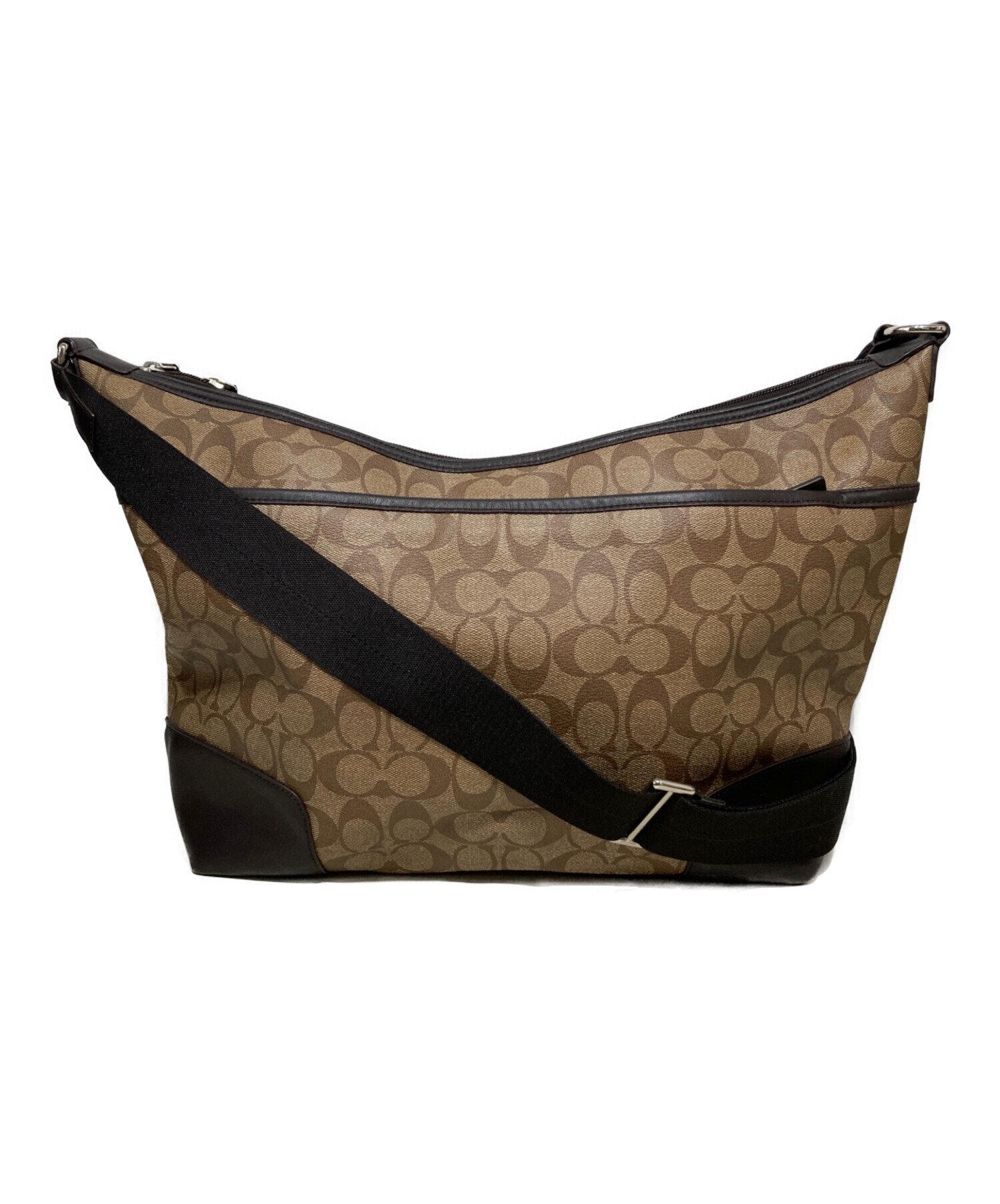 中古・古着通販】COACH (コーチ) ショルダーバッグ ブラウン｜ブランド