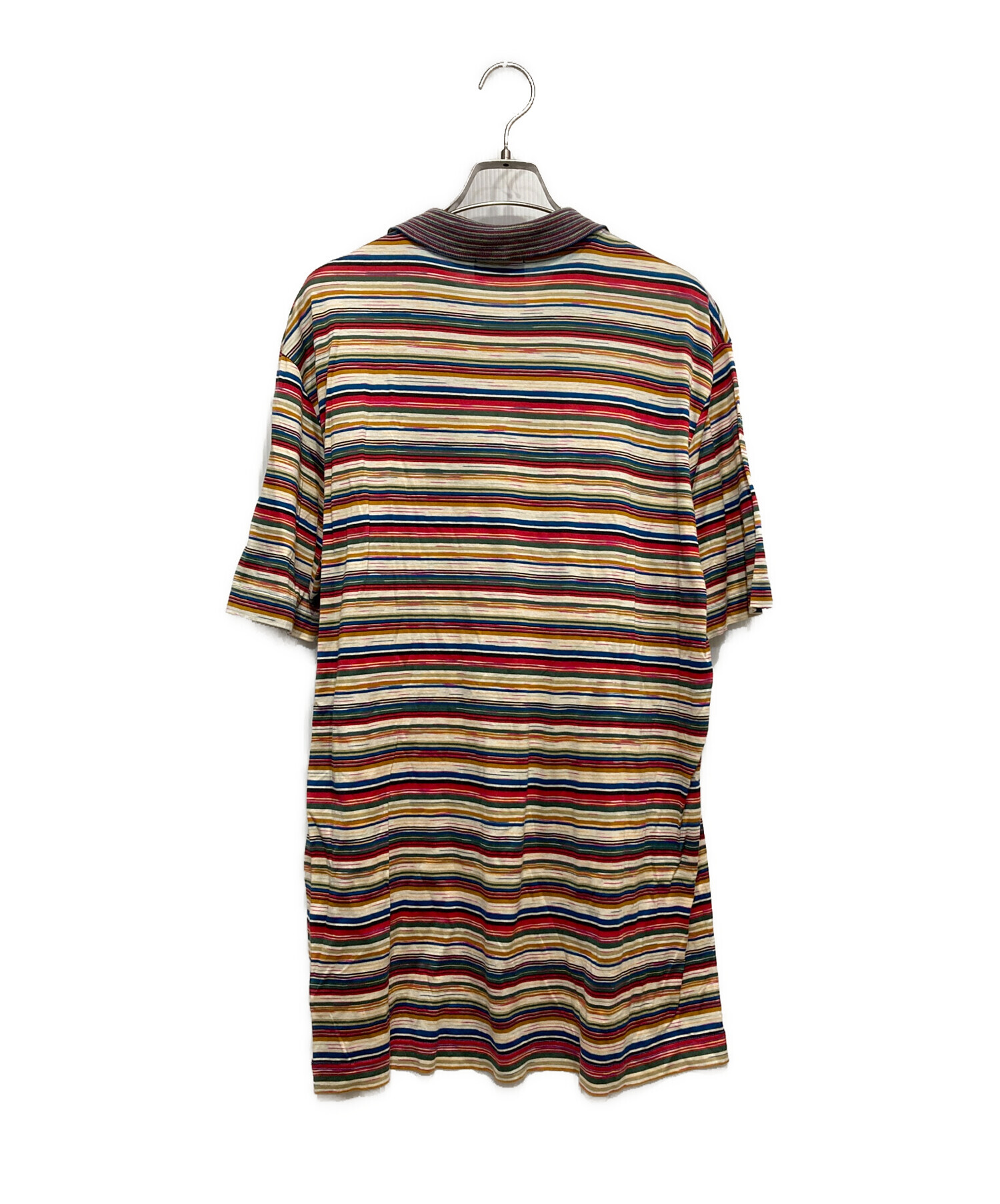 ミッソーニ　MISSONI マルチカラーボーダーTシャツ　新品タグ付き 中古・古着通販】missoni sports (ミッソーニスポーツ) マルチボーダー
