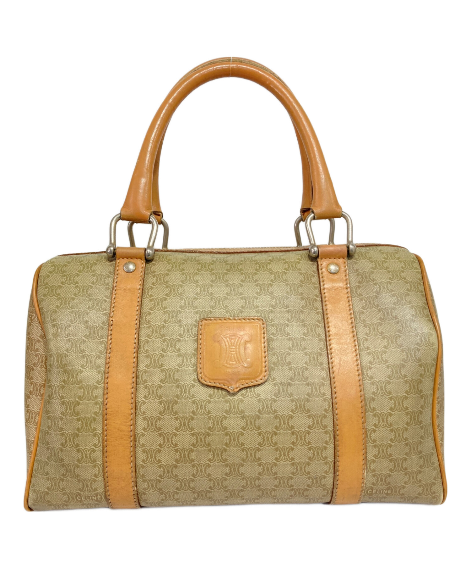 中古・古着通販】CELINE (セリーヌ) マカダムミニボストンバッグ