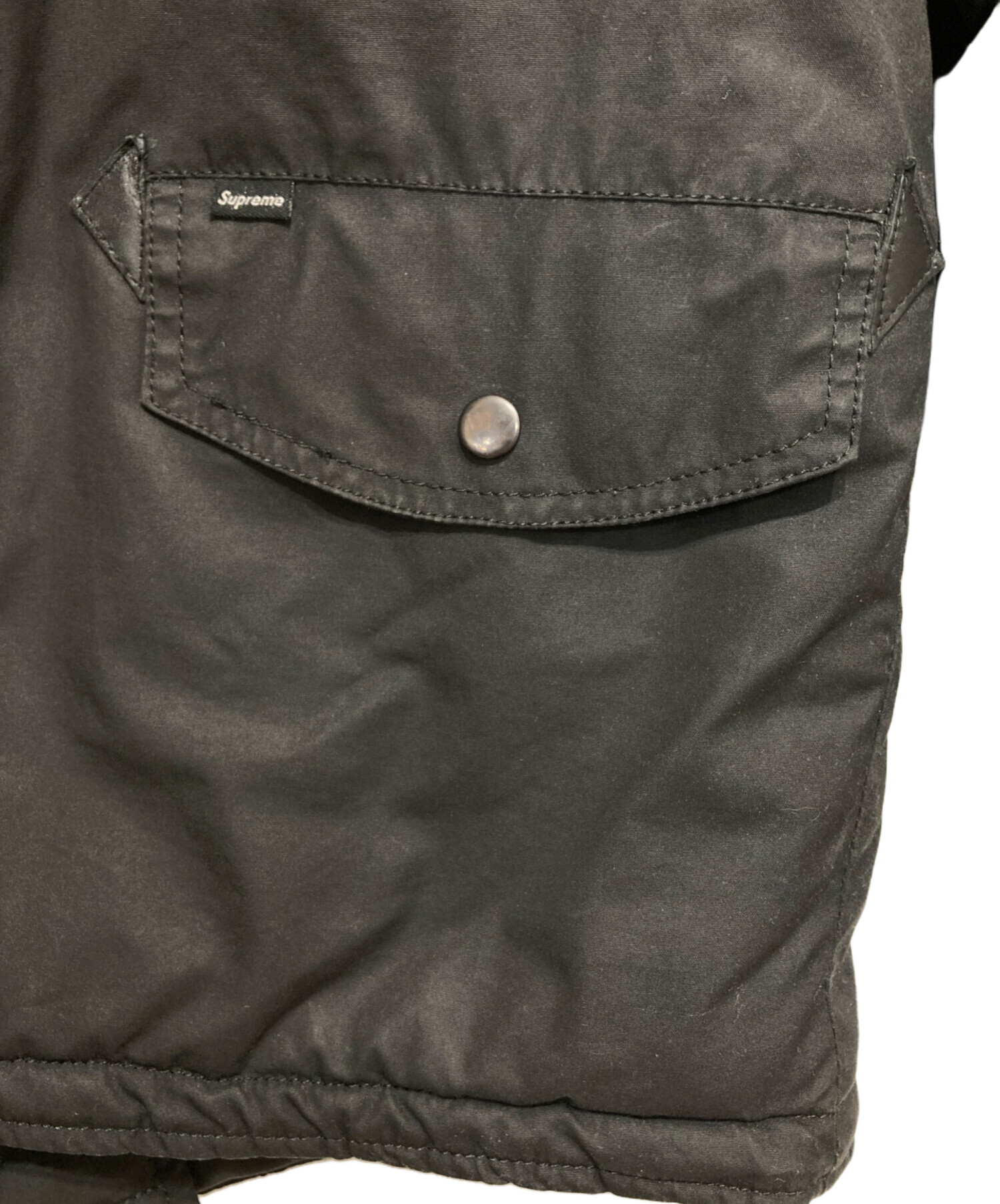 中古・古着通販】SUPREME (シュプリーム) N-3B PARKA ブラック サイズ