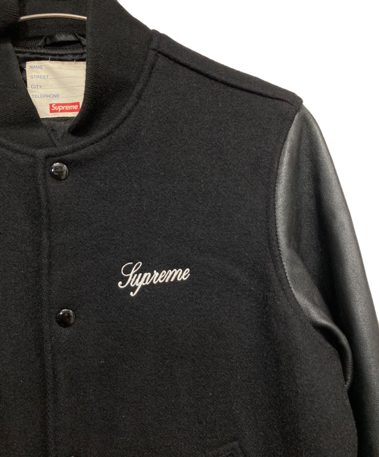 中古・古着通販】SUPREME (シュプリーム) wool varsity jacket