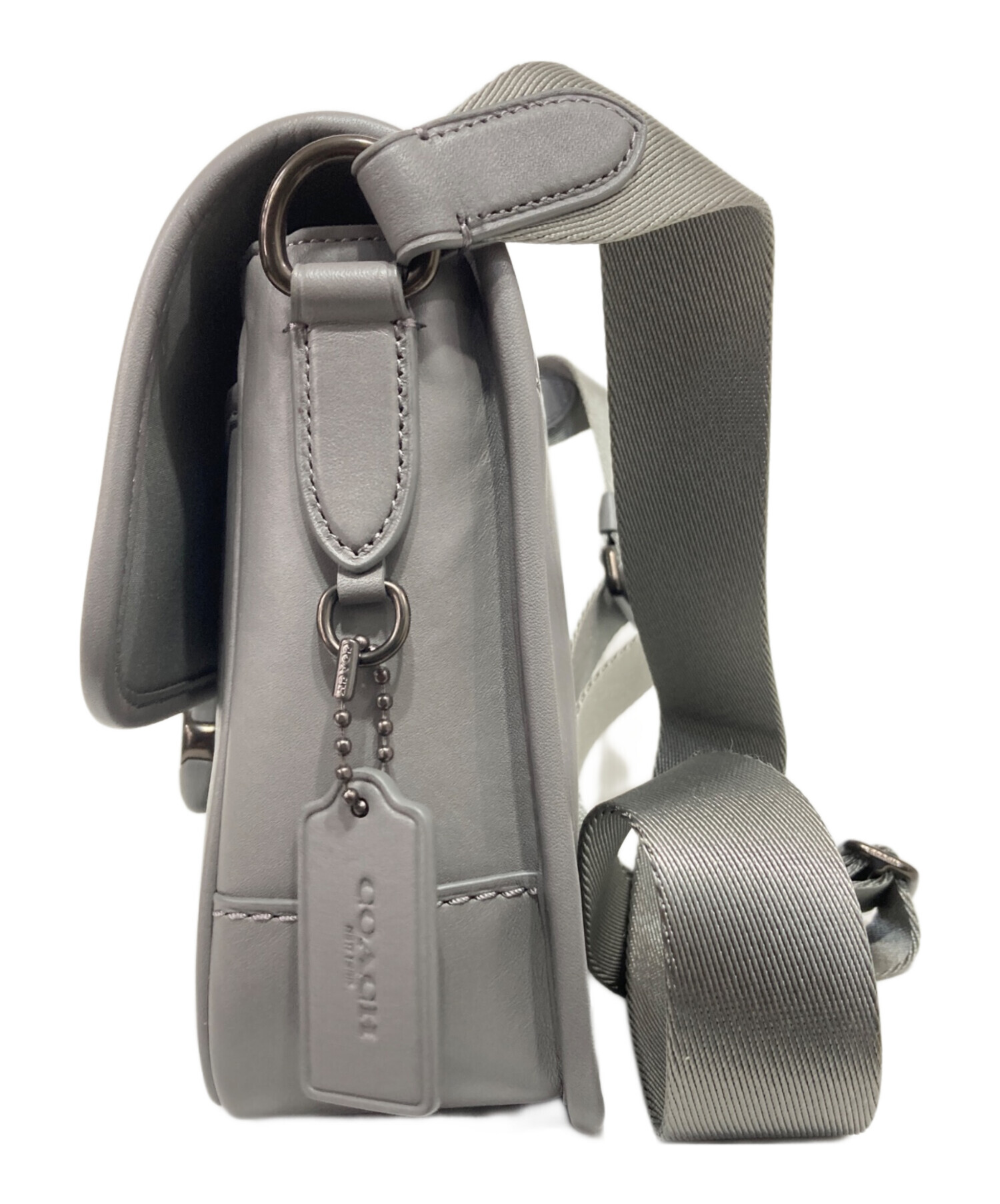 中古・古着通販】COACH (コーチ) リーグメッセンジャーバッグ CU042