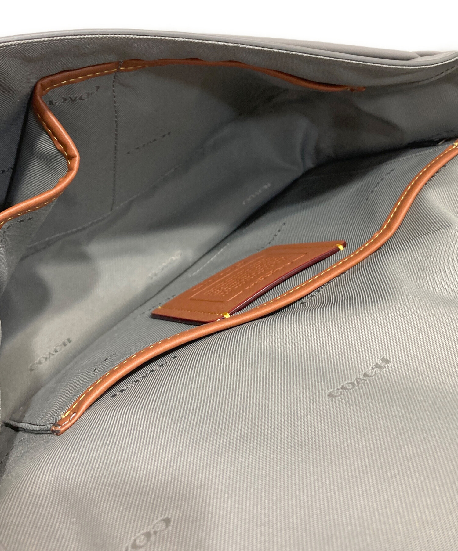 中古・古着通販】COACH (コーチ) リーグメッセンジャーバッグ CU042