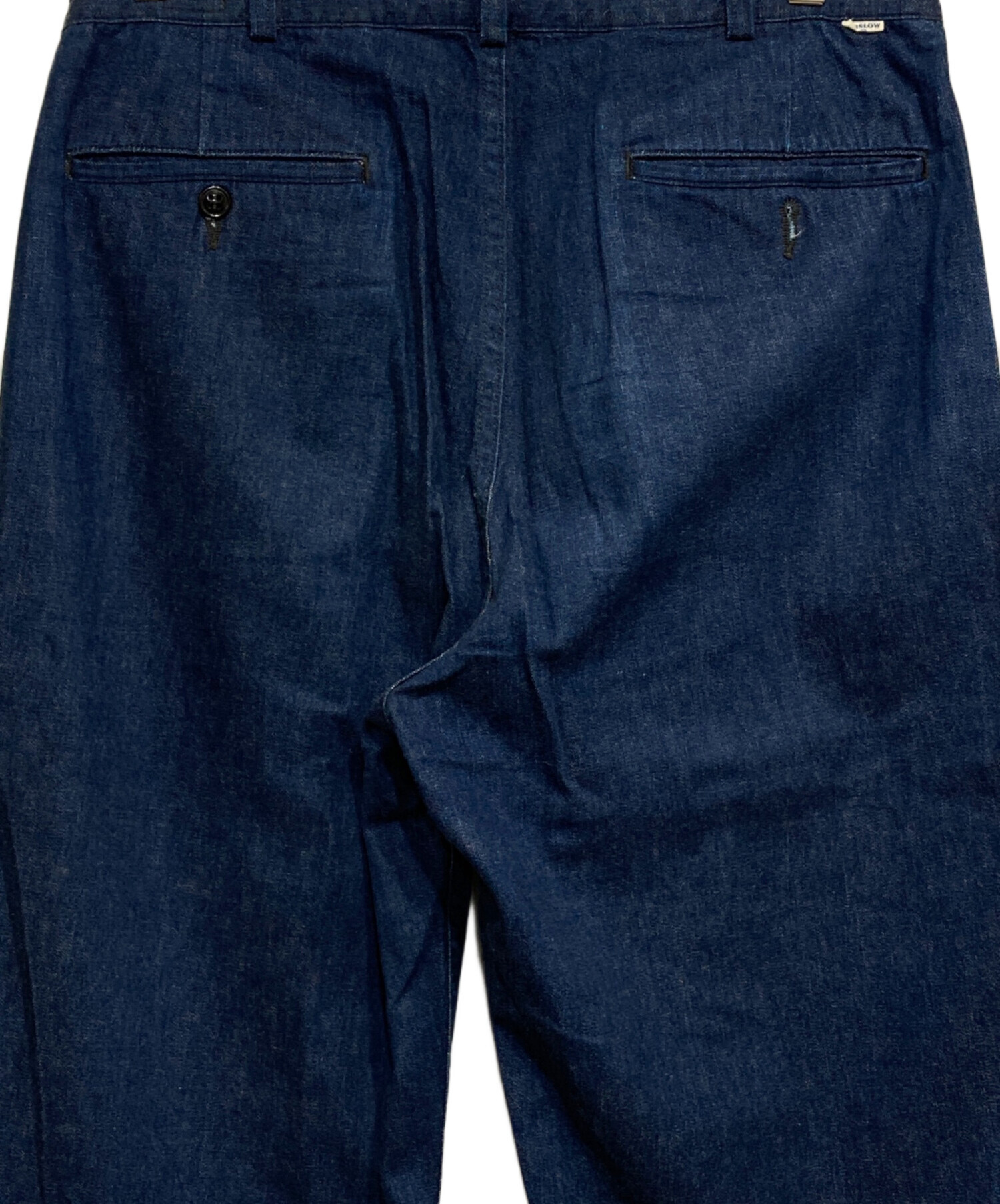 中古・古着通販】orSlow (オアスロウ) ツータックデニムワイド 