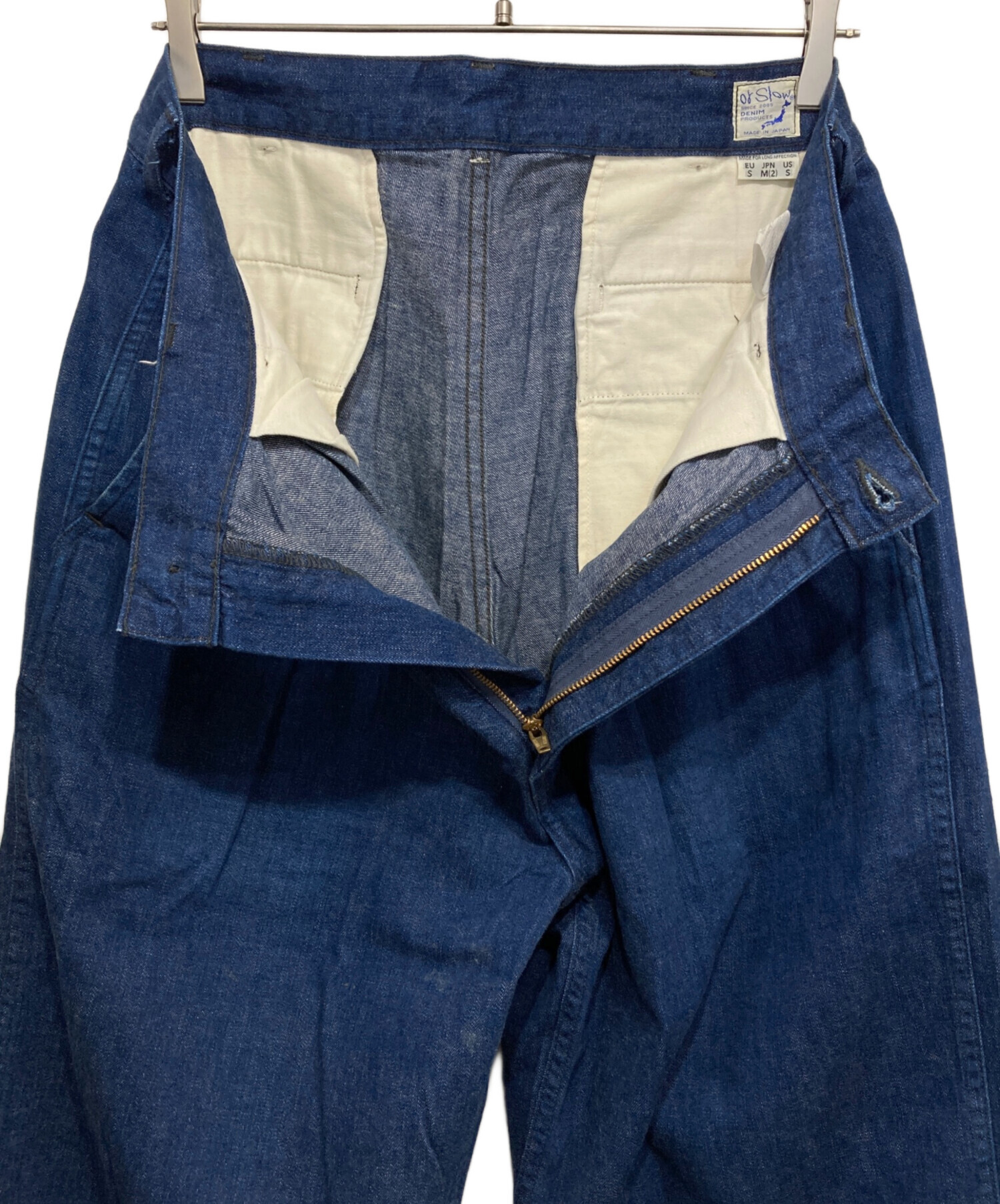 中古・古着通販】orSlow (オアスロウ) ツータックデニムワイド 